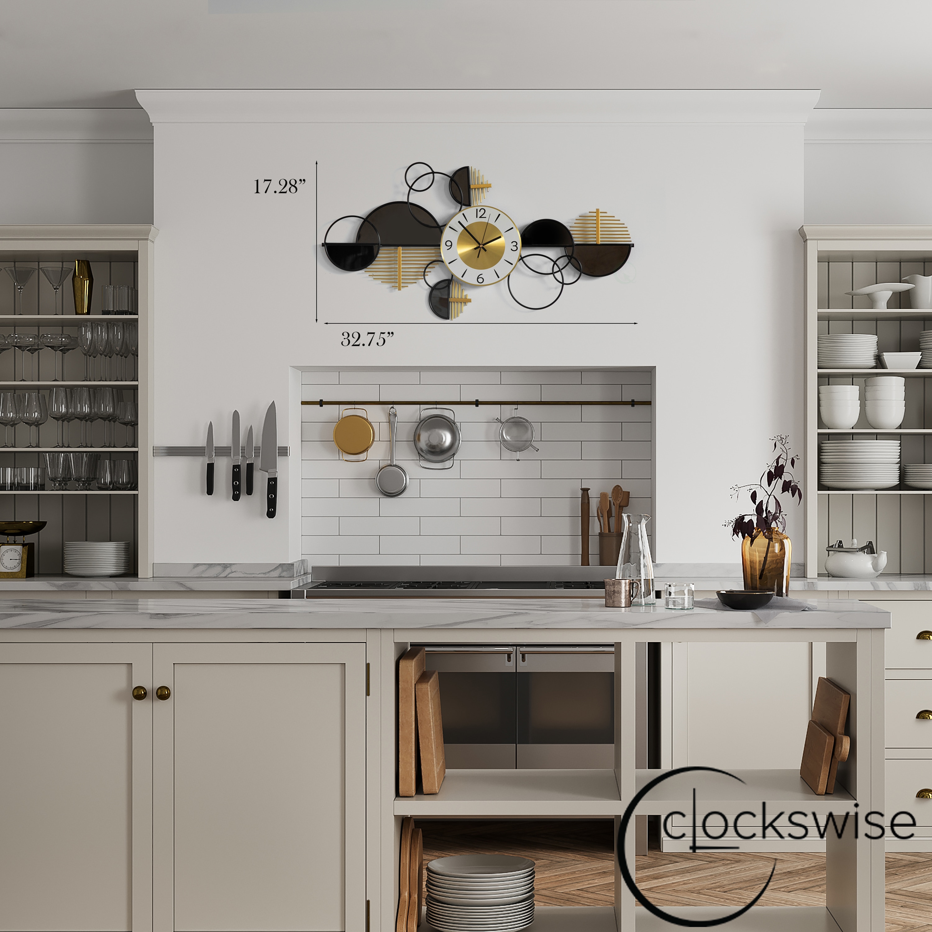 Clockswise QI004637 Indoor-Outdoor-Clocks - View #2