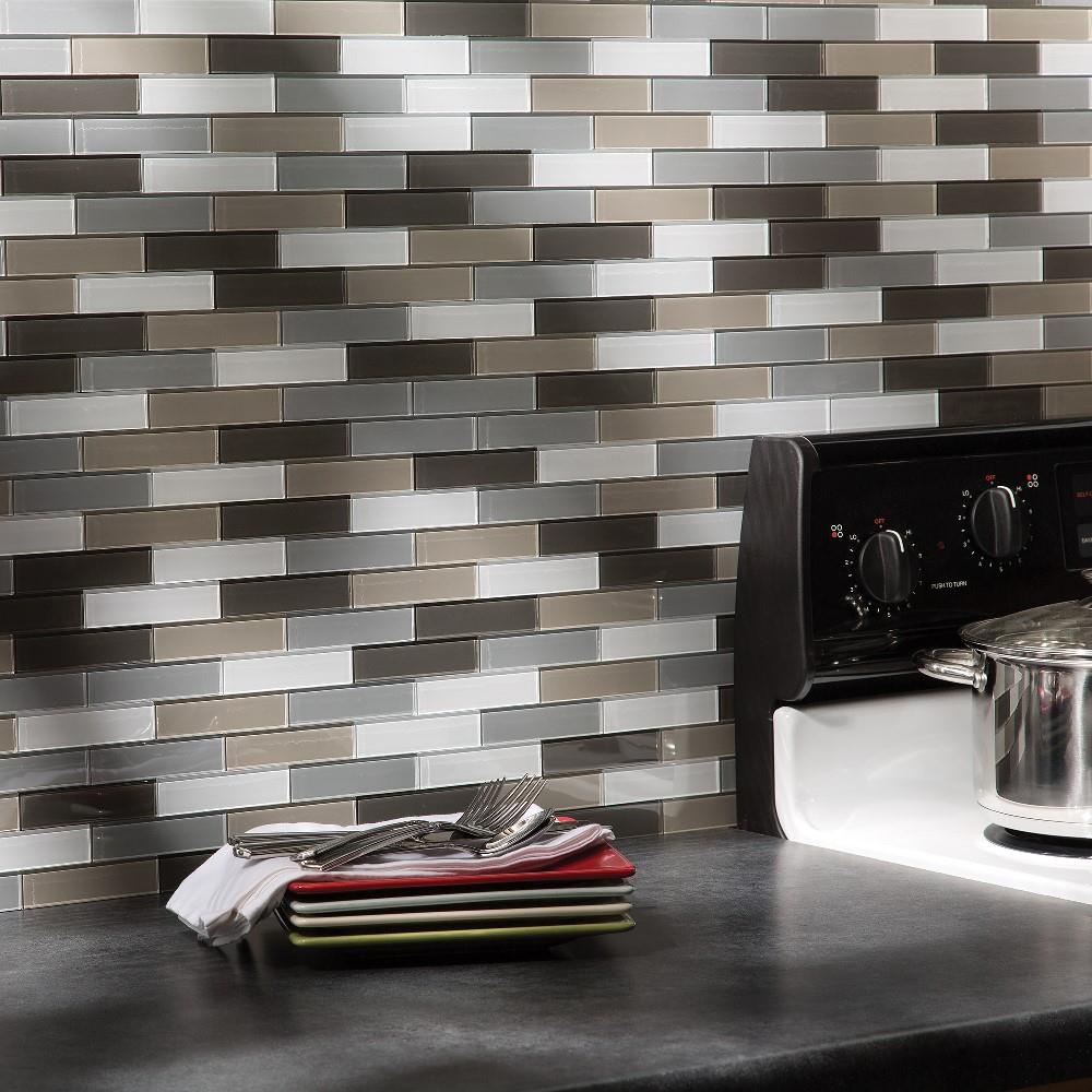Aspect Glass A55-74 Kitchen-Panels - View #2