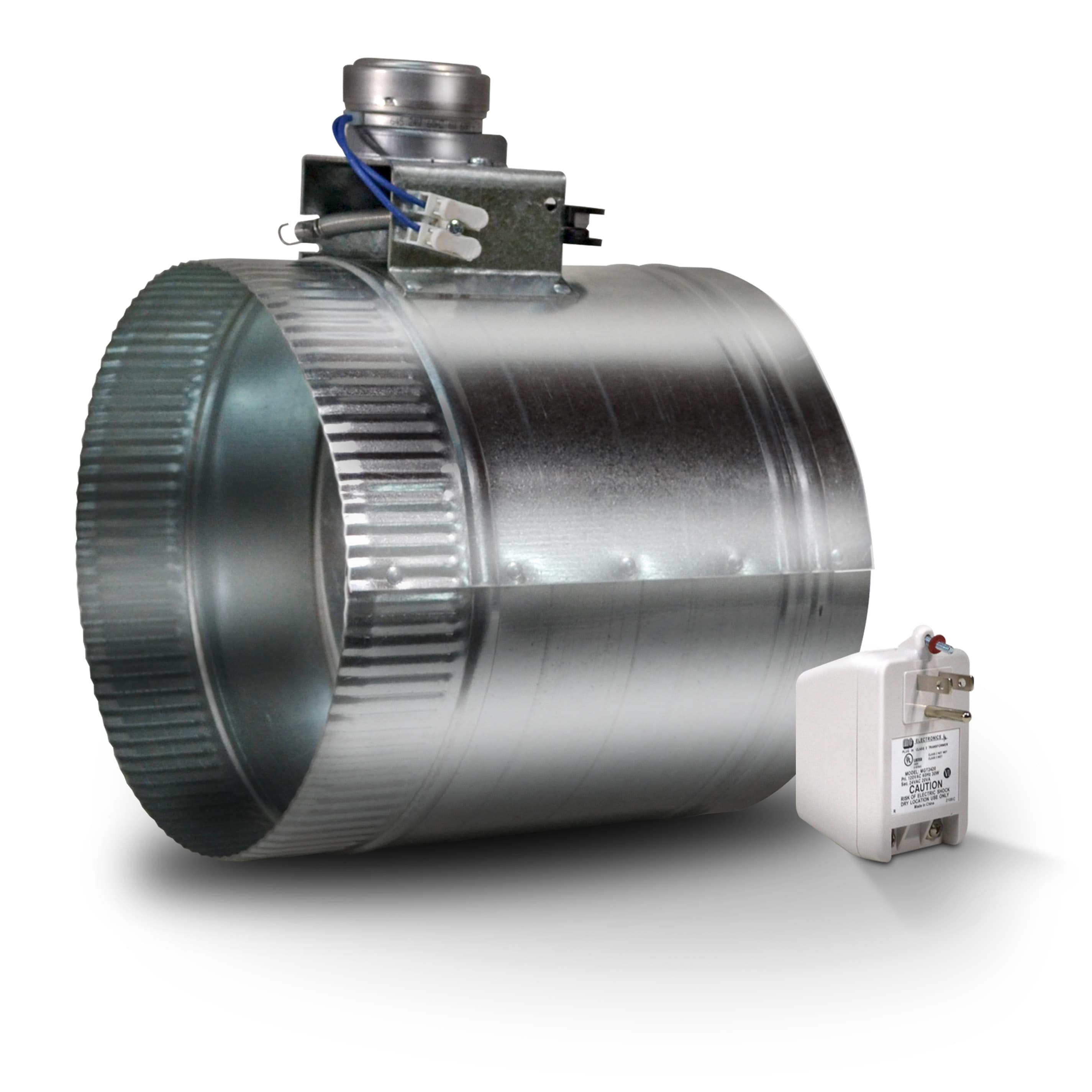 SUNCOURT ZC208 8-in dia Galvanized steel Duct damper