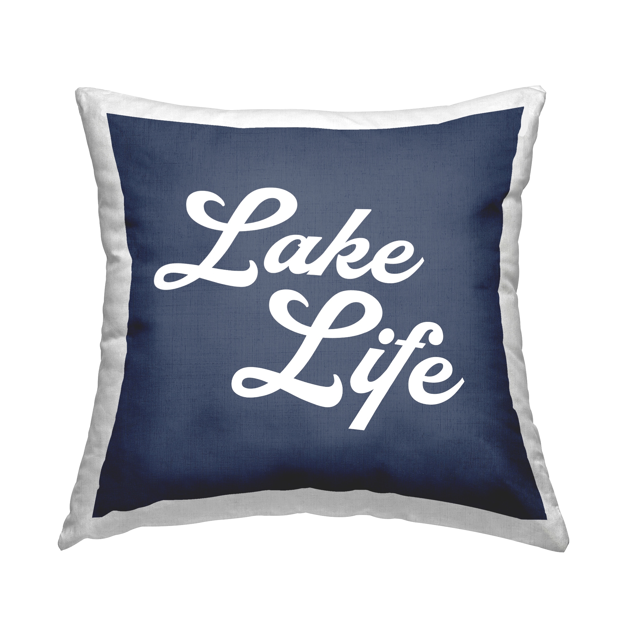 Lake life throw store pillows