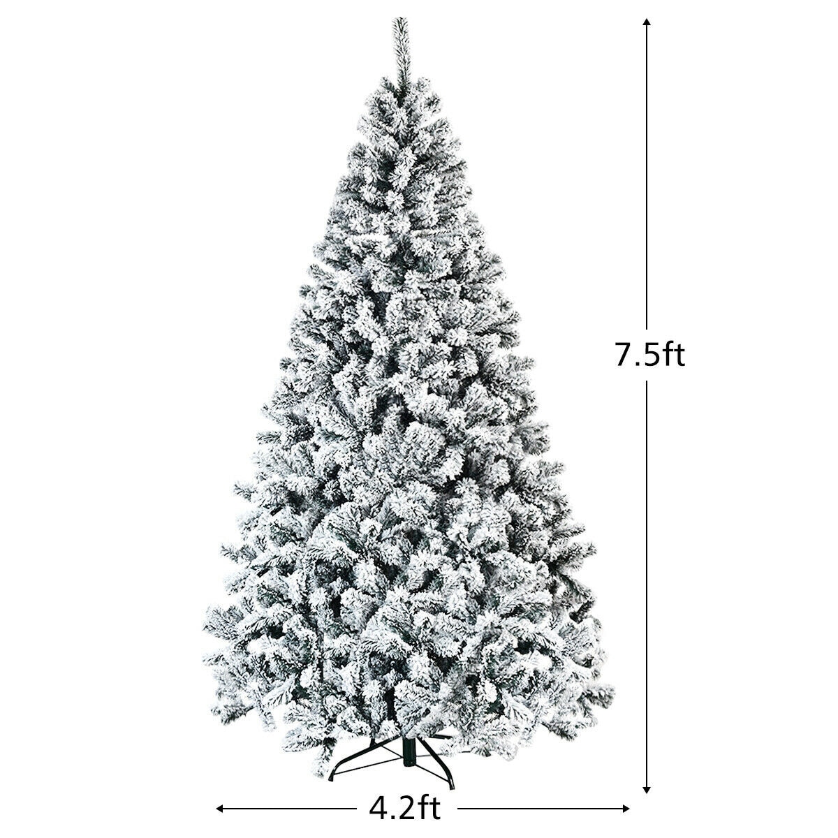 Costway CM22068 Artificial-Christmas-Trees - View #6