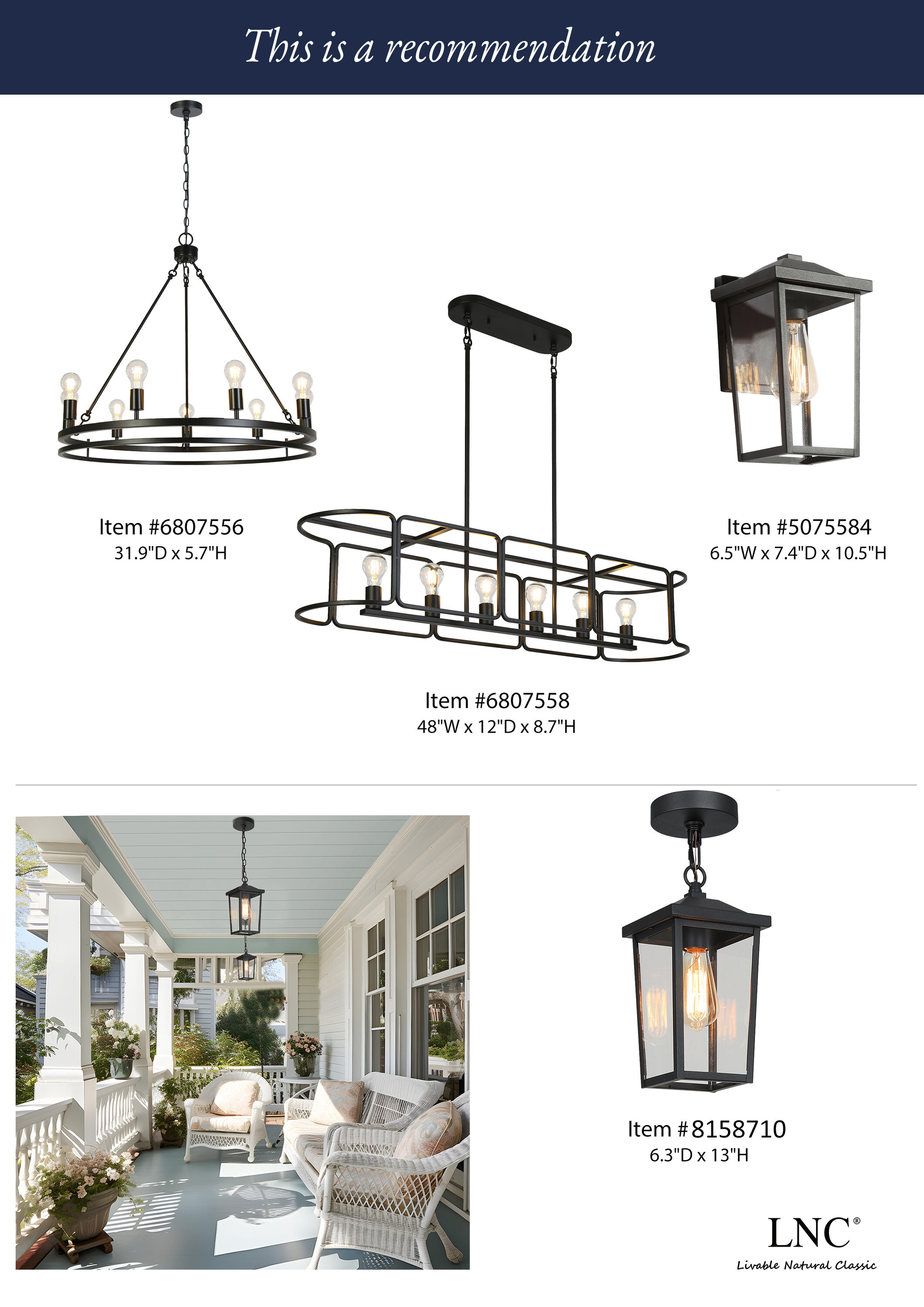 LNC AEBZZBLWS14375U7 Pendant-Lights - View #16