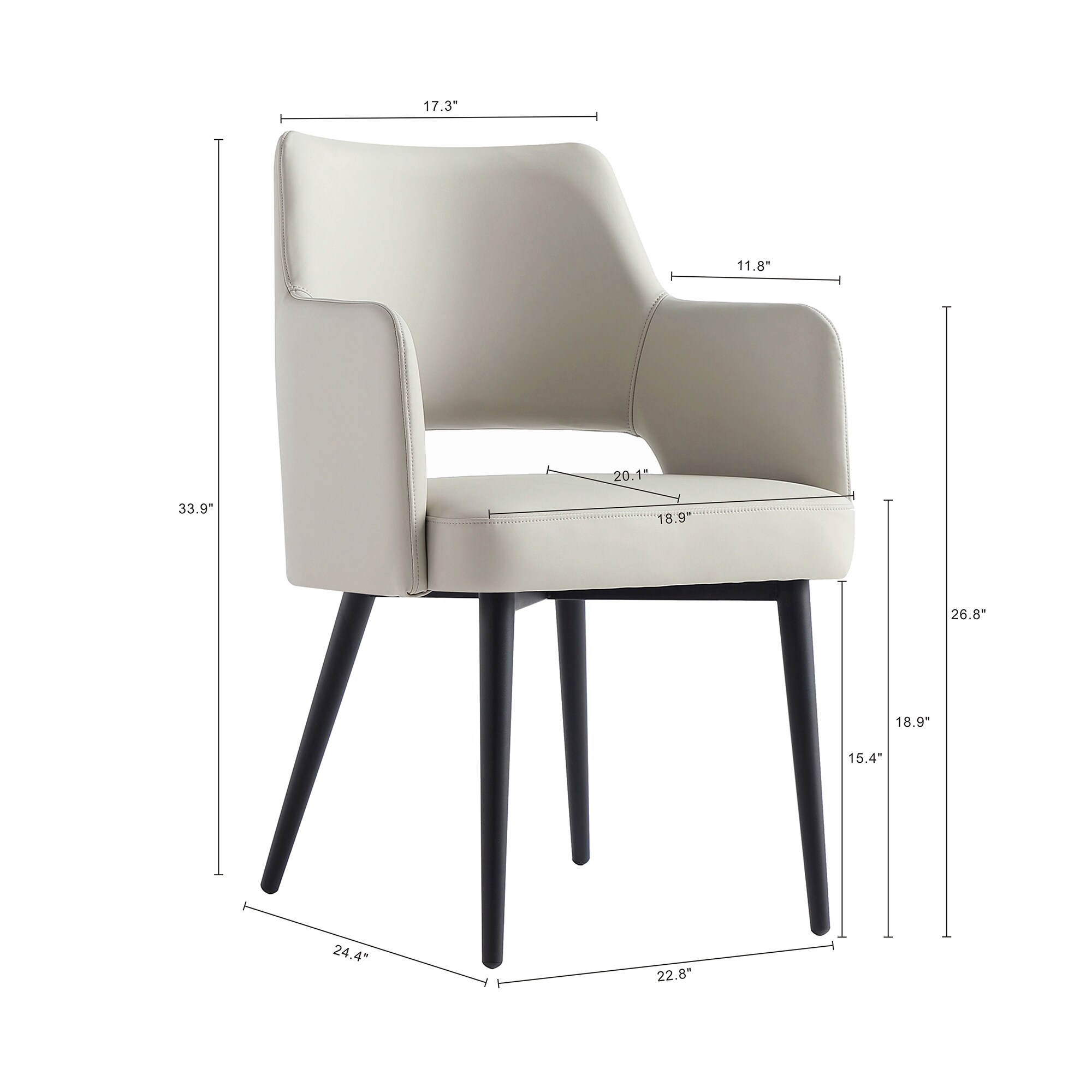 Manhattan Comfort 6-DC104-ST Dining-Chairs - View #5