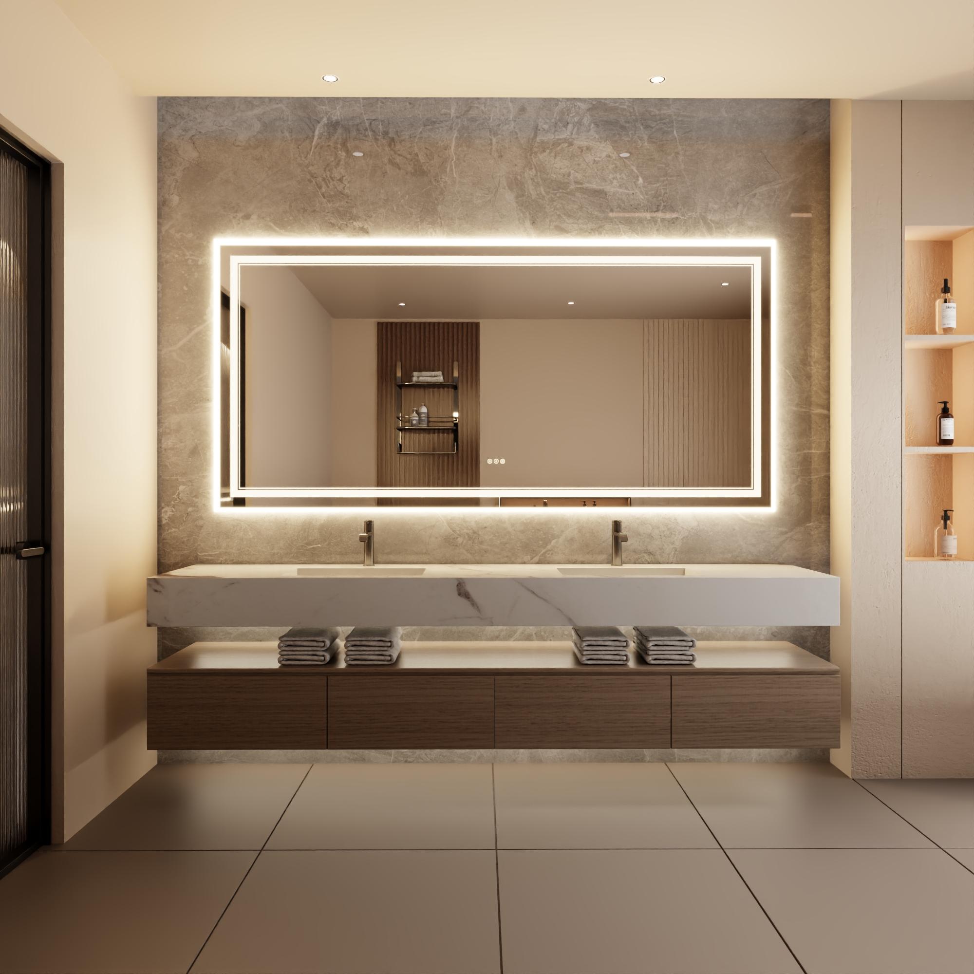 Bayfeve BFXB-17S4084-MIR Framed-Bath-Mirrors - View #16