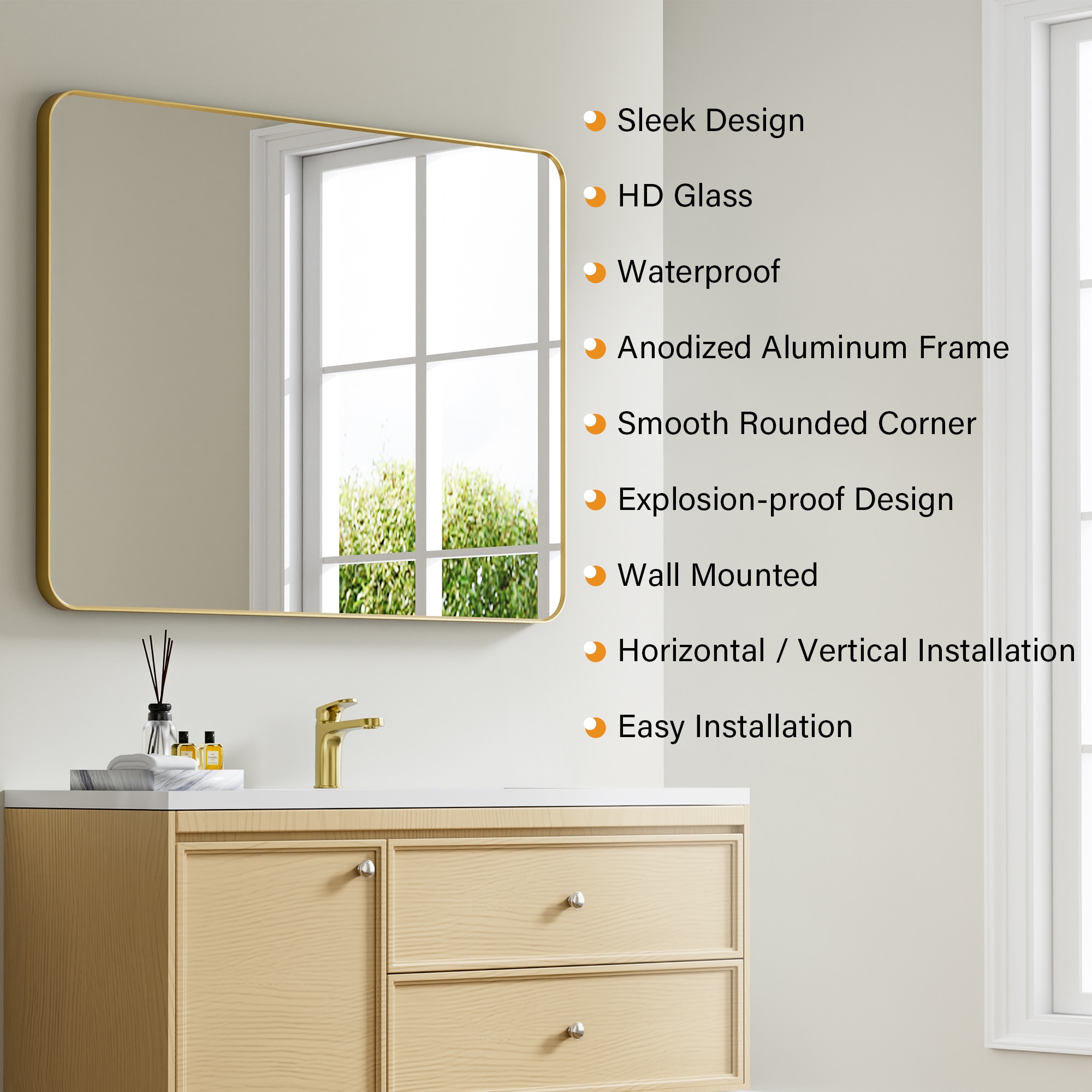 CALVON F1ABMR4836BG Decor-Mirrors - View #5