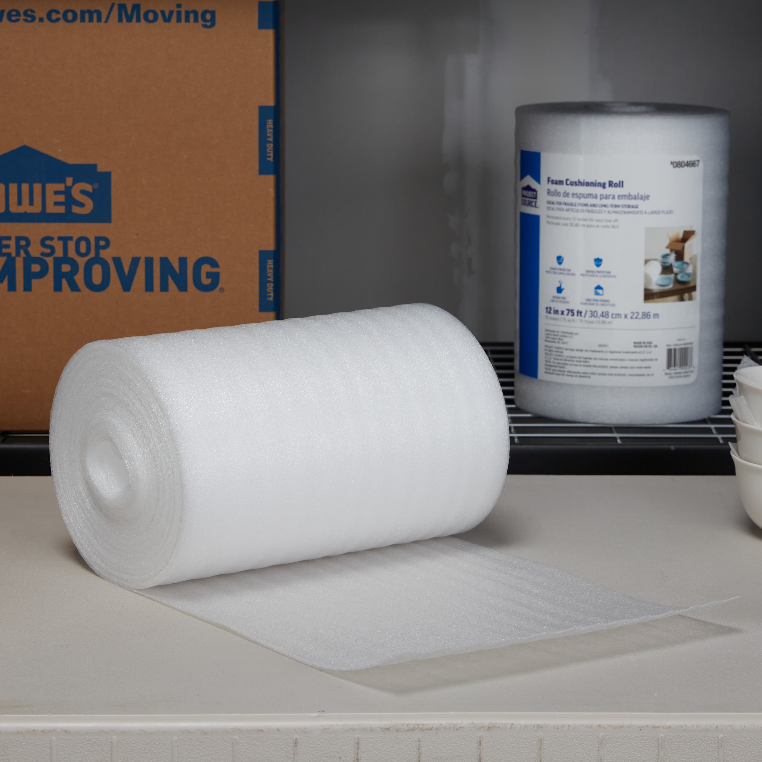 Project Source 12-in x 75-ft Packing Foam in the Packing Supplies  department at