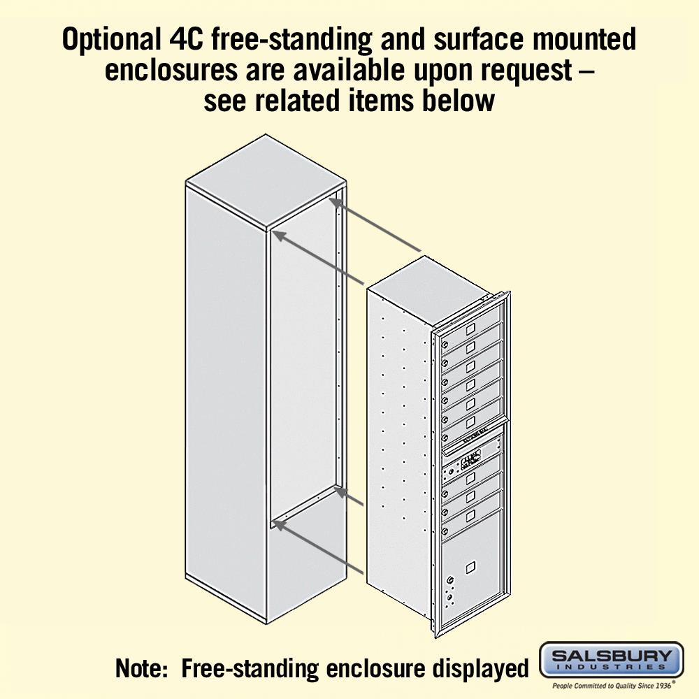 SALSBURY INDUSTRIES 3716S-09AFU mailboxes - View #4
