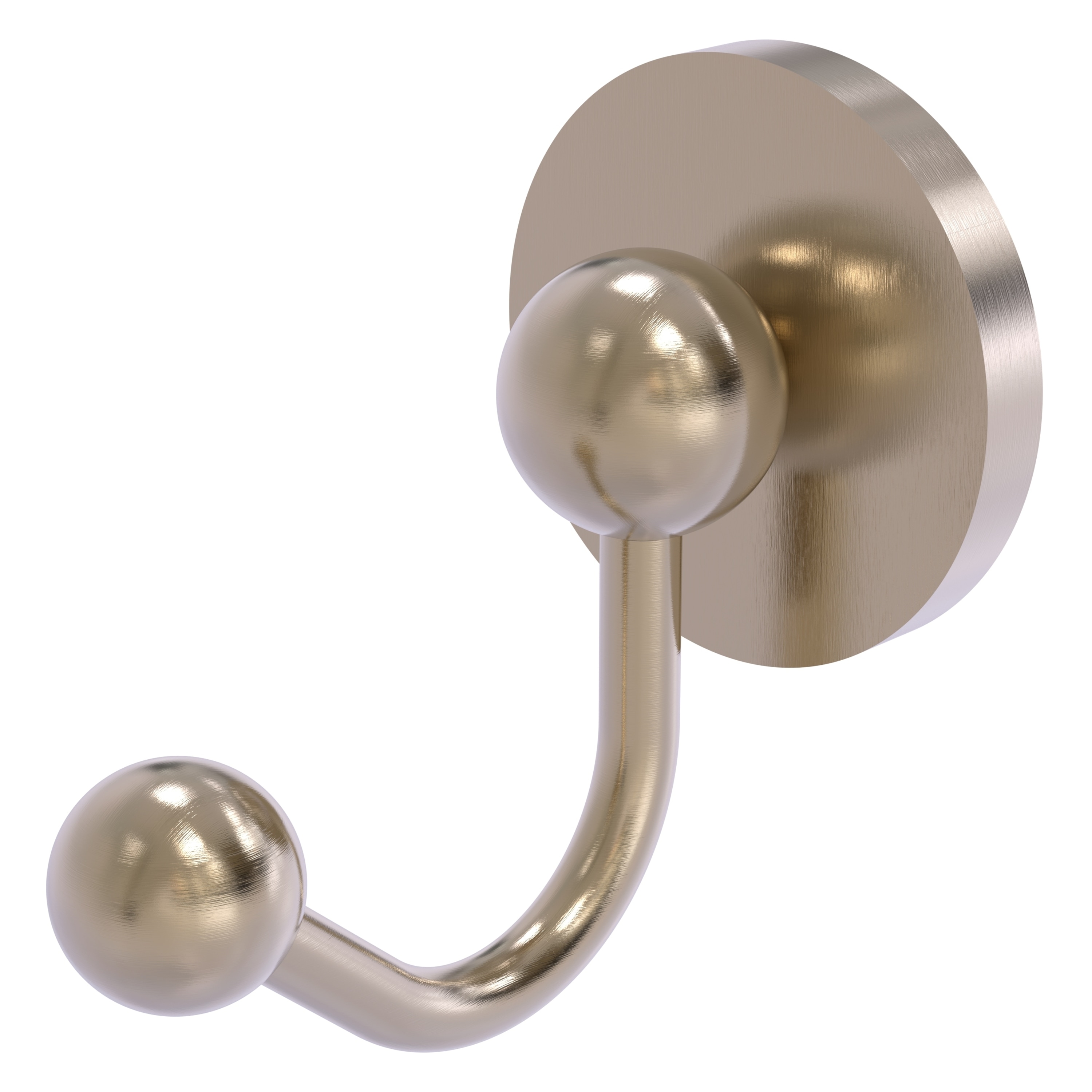 Allied Brass P1020-PEW Prestige Skyline Antique Pewter Single -Hook Wall mount Towel Hook