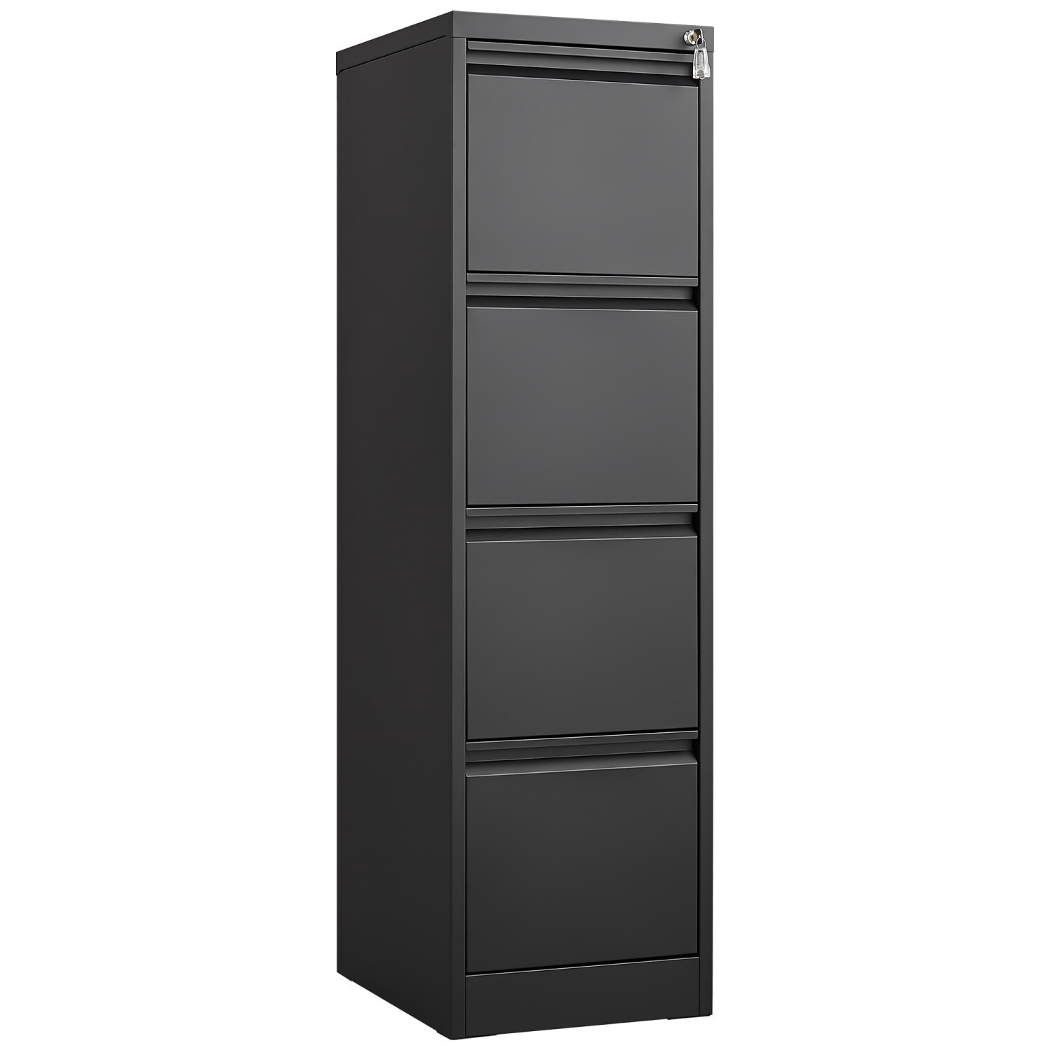 Miki Shinly EG-3378-21MI Black 3 -Drawer 17.71-in File Cabinet