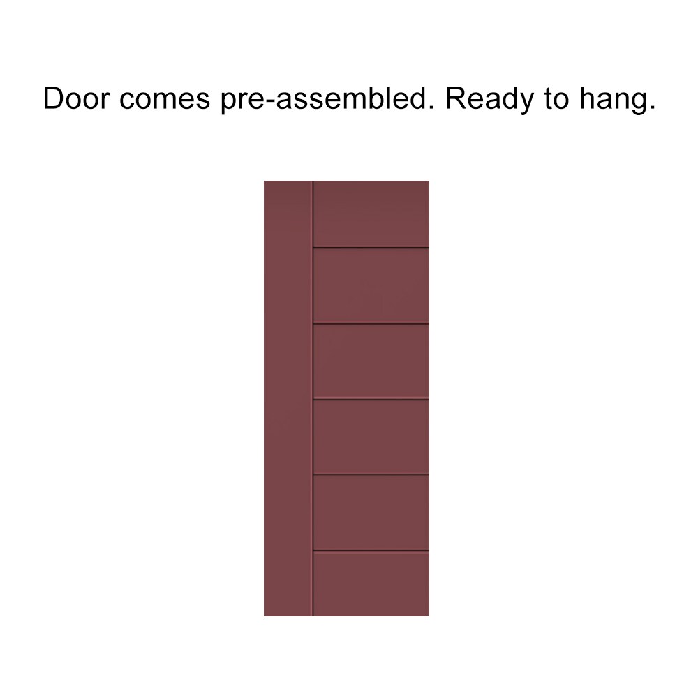 CALHOME DOOR-2PANEL-AC-30RM Barn-Doors - View #3