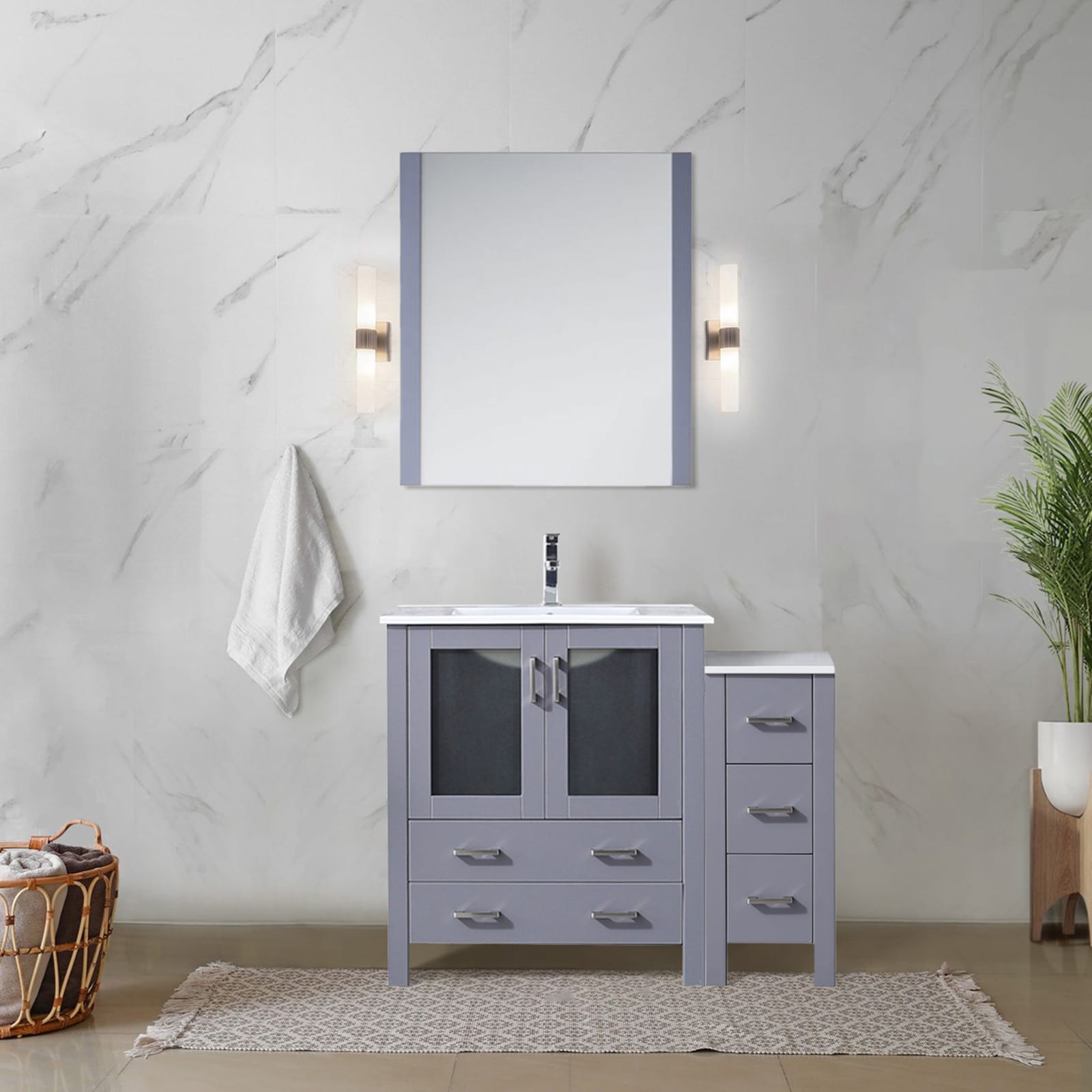 Lexora LVV42S30B600 Bath-Vanity-Combo - View #4