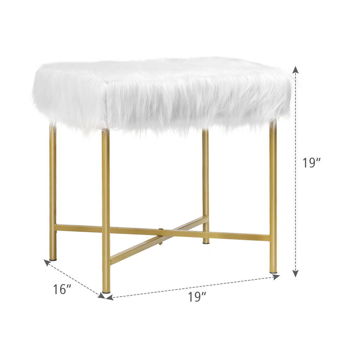 CASAINC WF-HW63935WH-LA Indoor-Ottomans - View #7