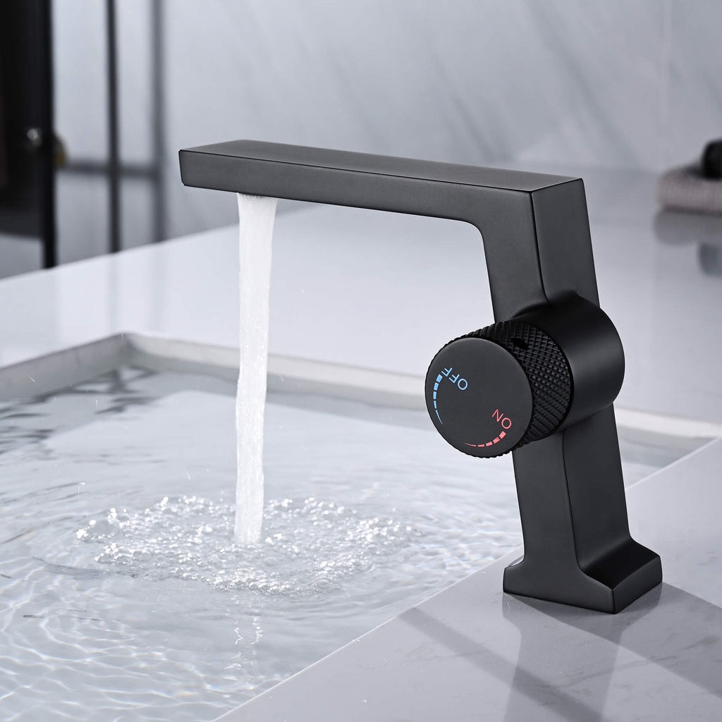WELLFOR WB-1001-MB Lavatory-Faucets - View #4