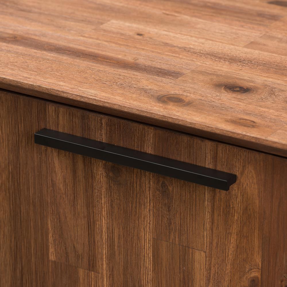 Baxton Studio Sierra Walnut Sideboard at Lowes