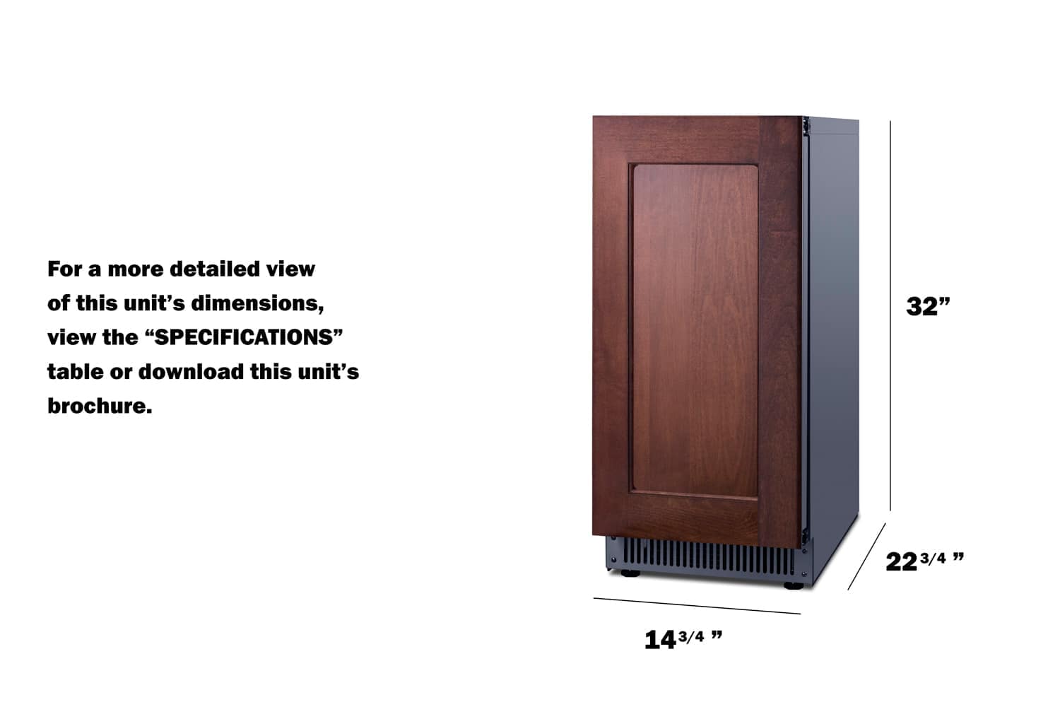 Summit Appliance BIM62ADAPNR Ice-Makers - View #6