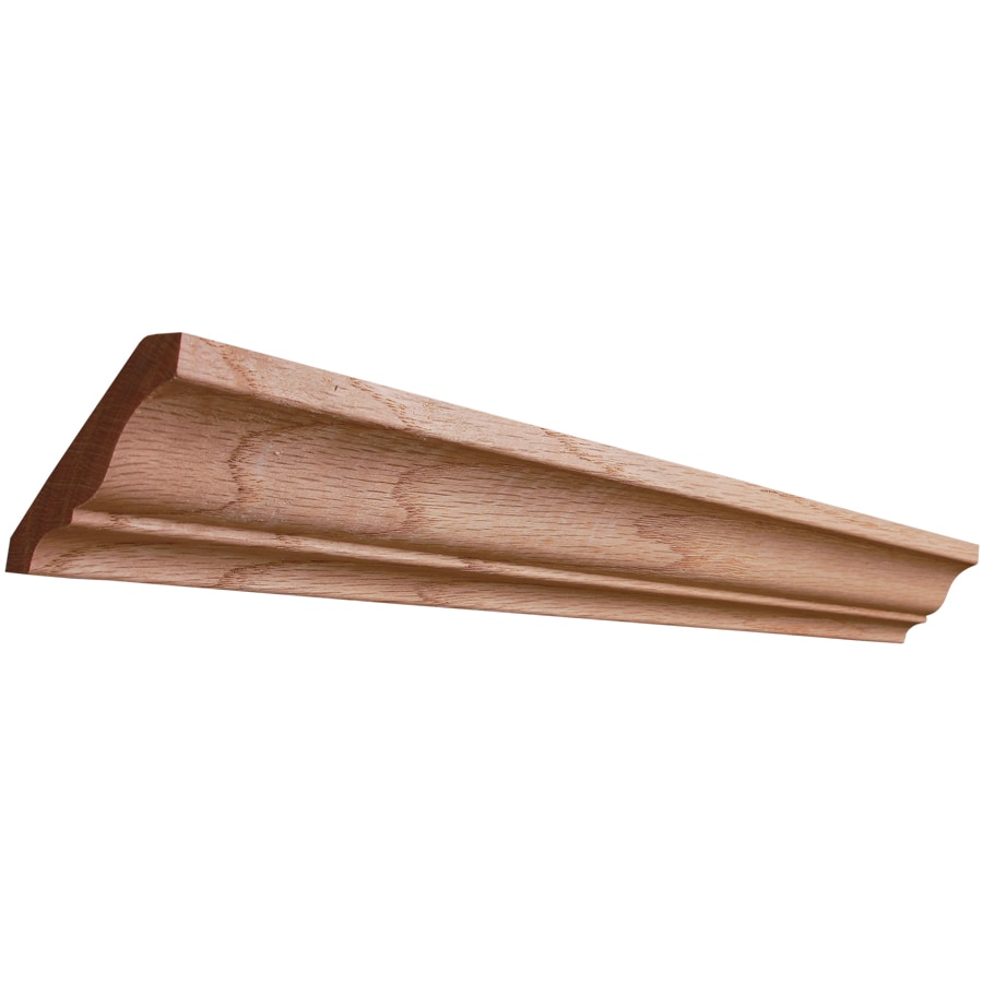 RELIABILT L  5412OAKSL 2-1/4-in x 12-ft Red oak Unfinished Wood L 54 Crown Moulding