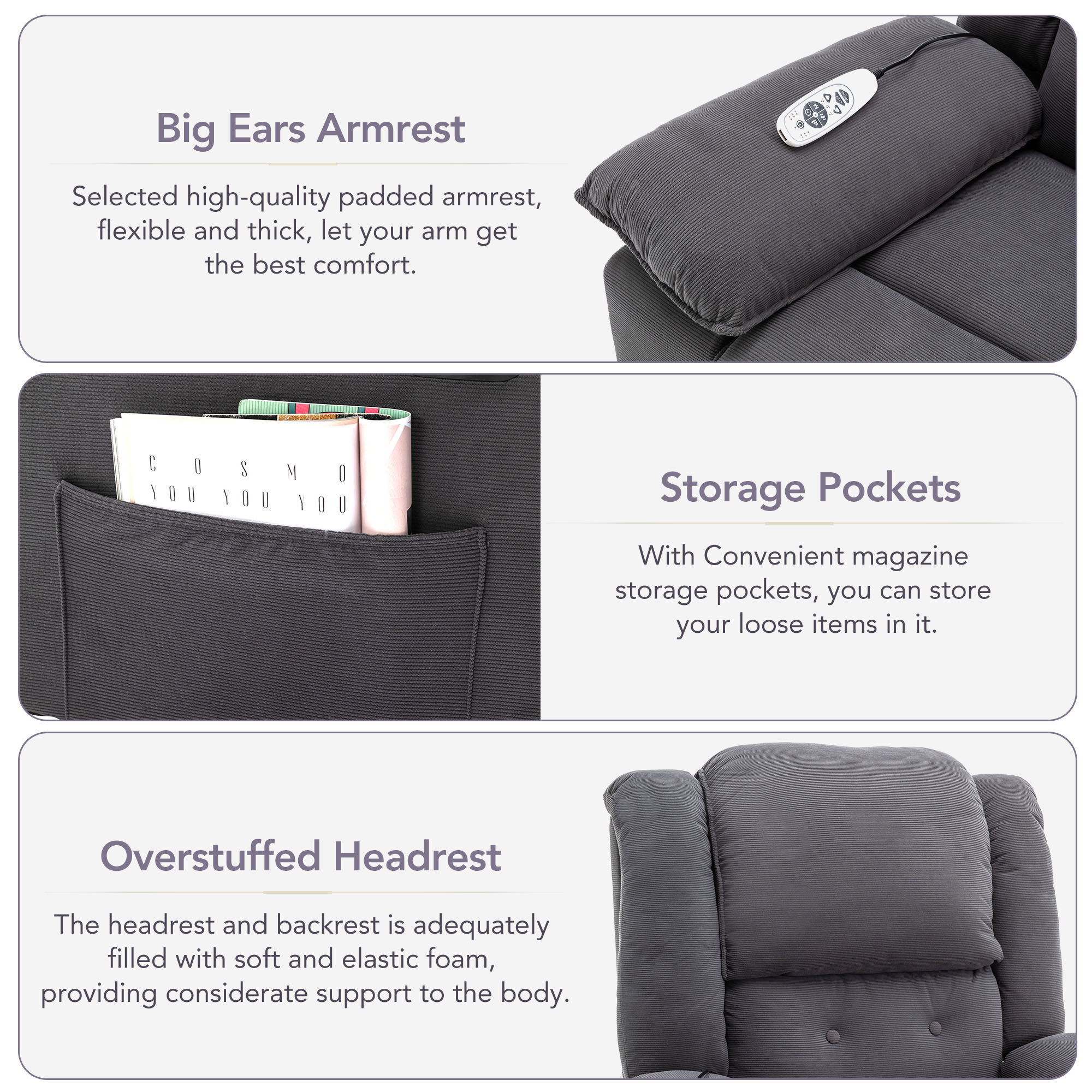 ModernLuxe N719P243150E Sofas-Loveseats - View #4