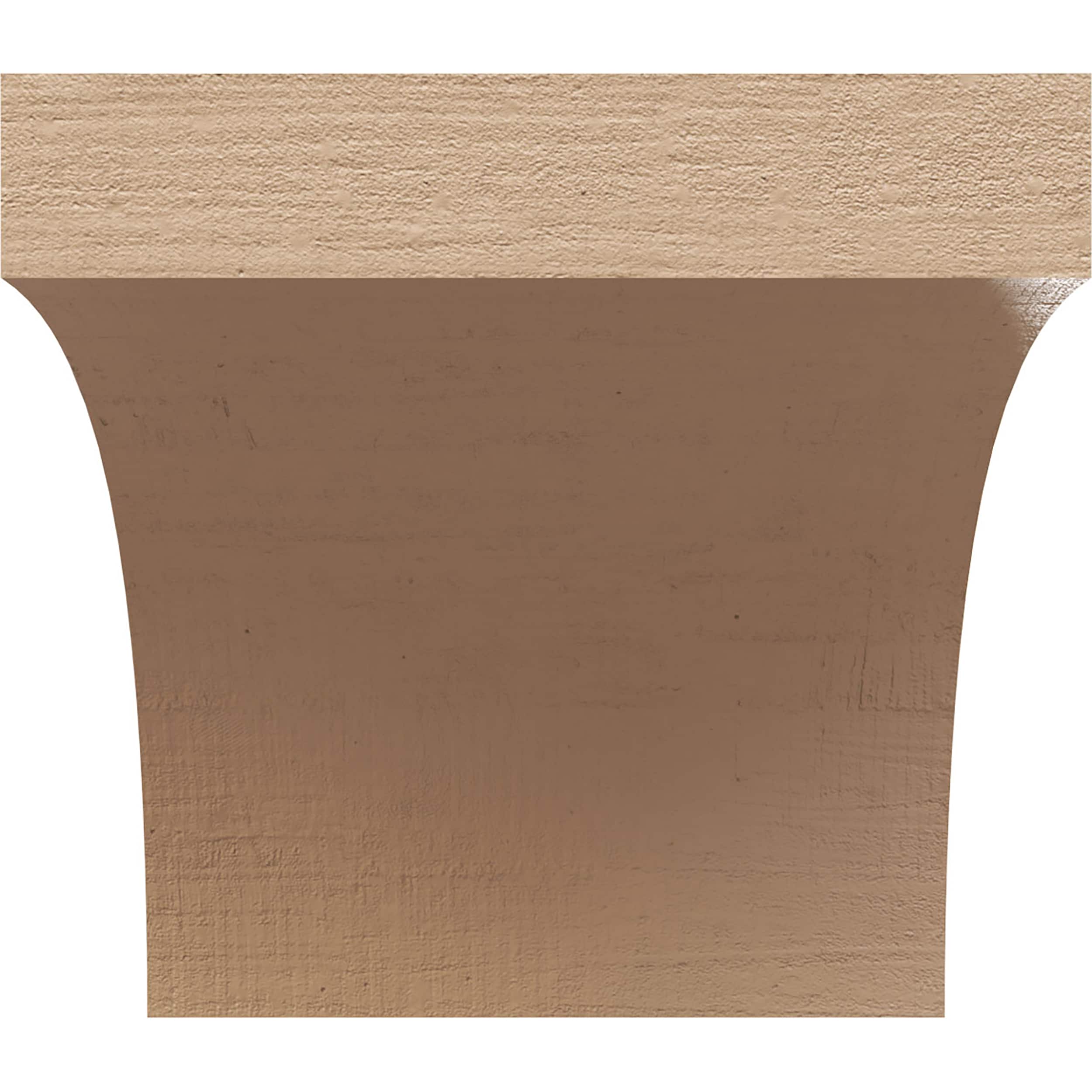 Ekena Millwork CORU04X04X04HUNRCPR corbels - View #2