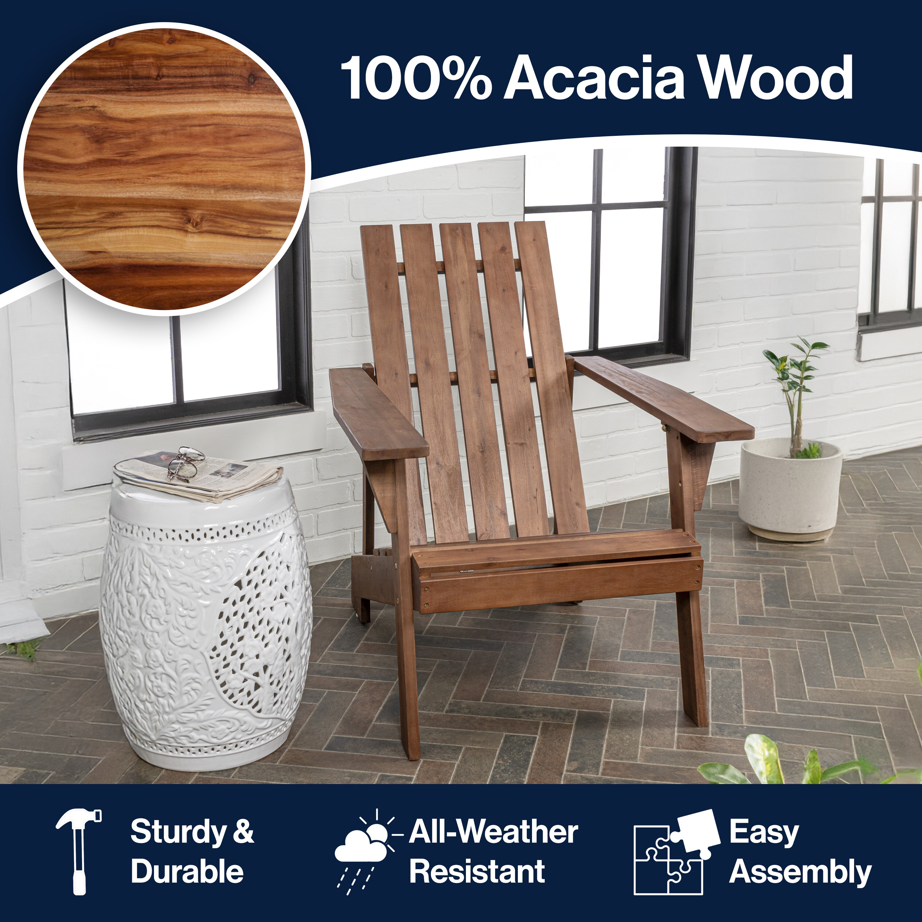 JONATHAN  Y PAT1001C Patio-Chairs - View #5