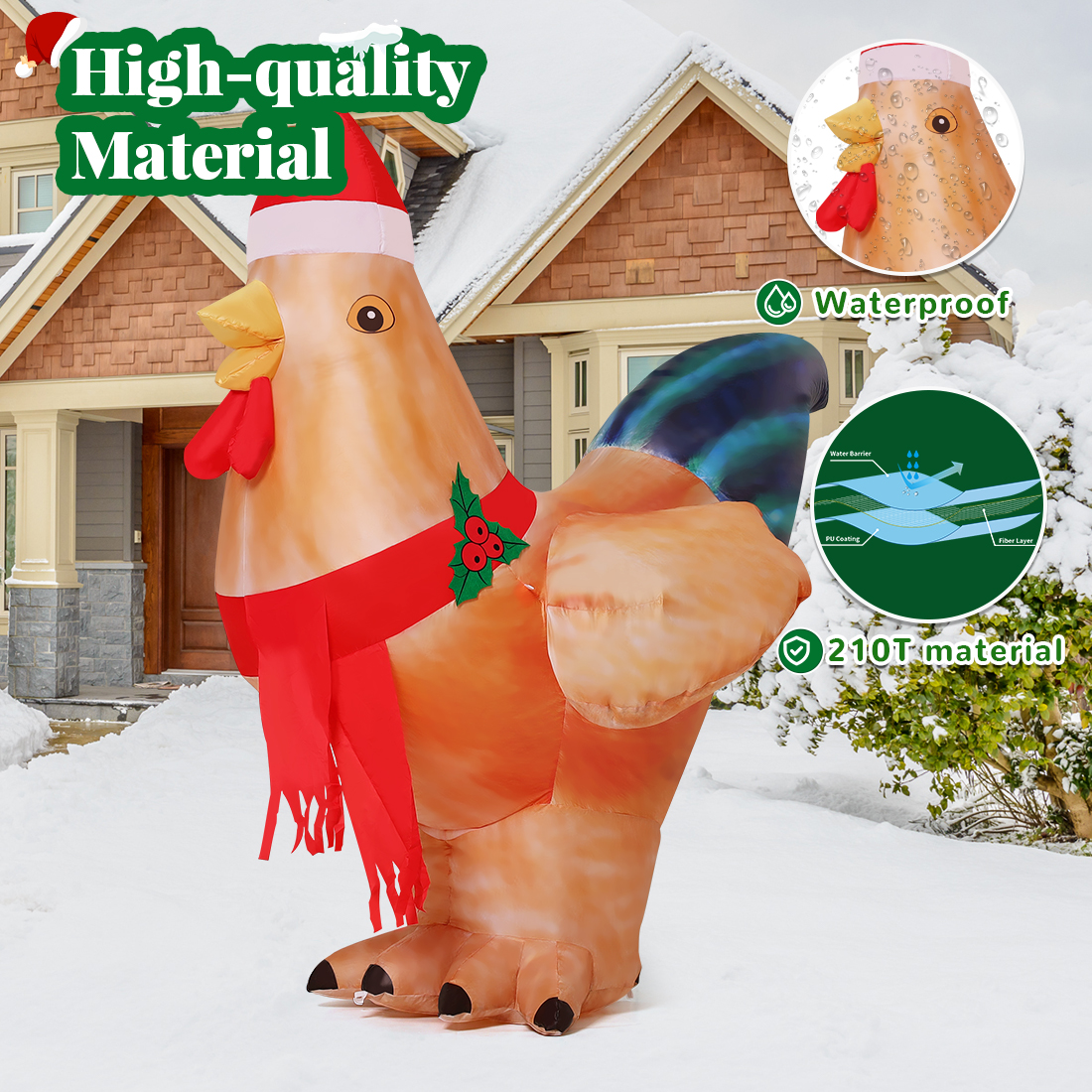 GOOSH DJ-SD-27463 Christmas-Inflatables - View #5