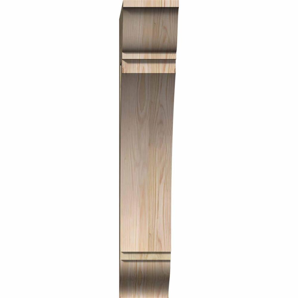 Ekena Millwork BKT06X22X34THR01RDF Exterior-Brackets-Braces - View #2
