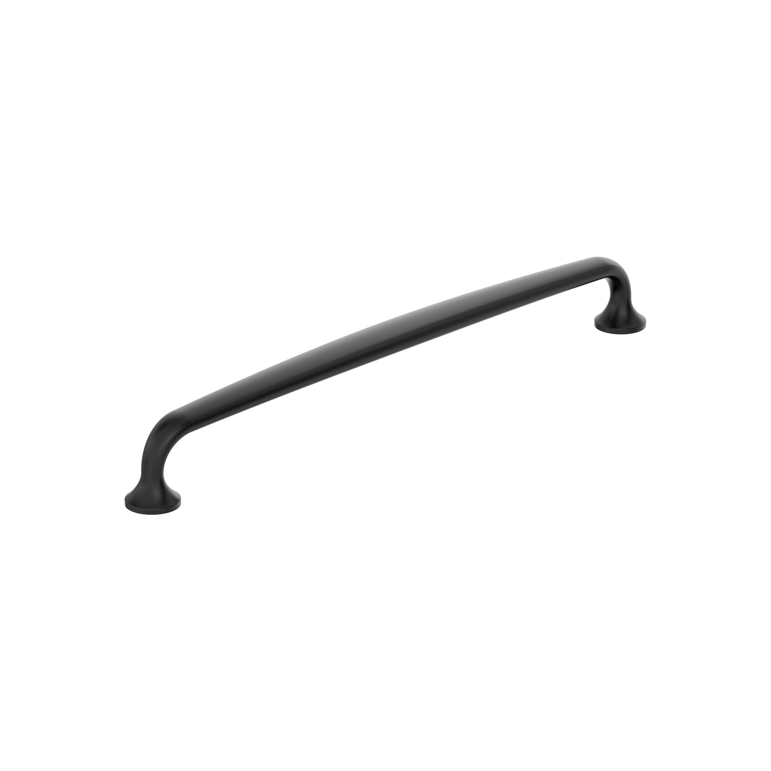 Amerock BP36986FB Renown 7-9/16-in , 192mm Center to Center Matte Black Arch Handle