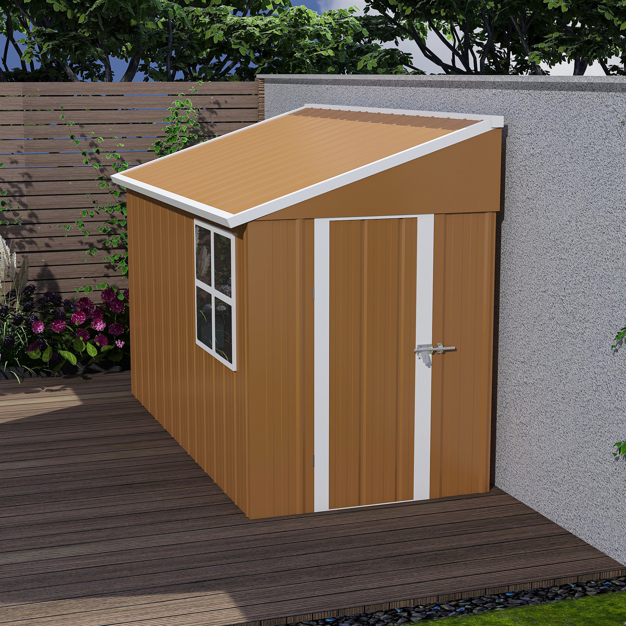 Mondawe MD-WWC00062 Metal-Storage-Buildings-Sheds - View #2