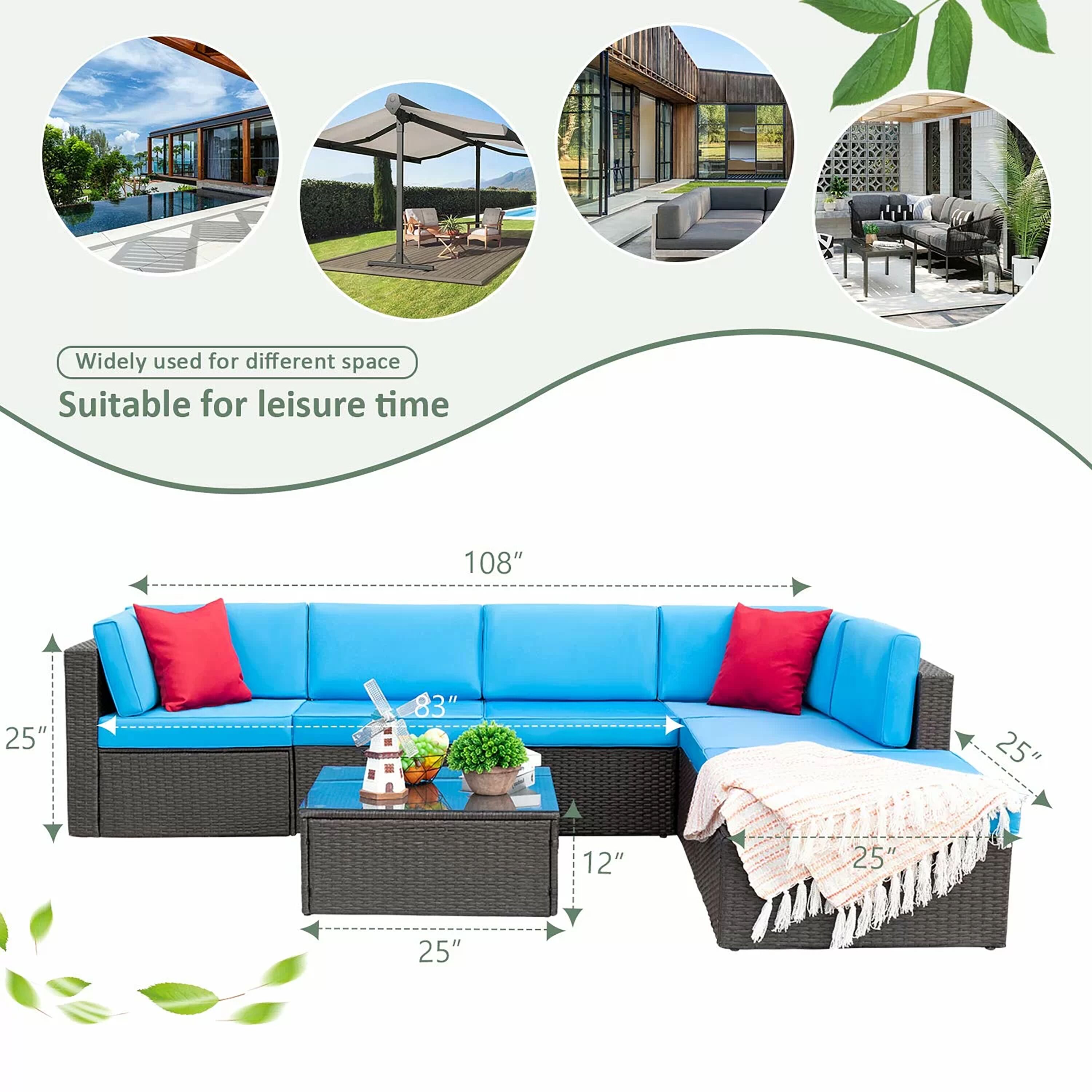 Vineego LS-71OT02A1AS003 Patio-Conversation-Sets - View #6