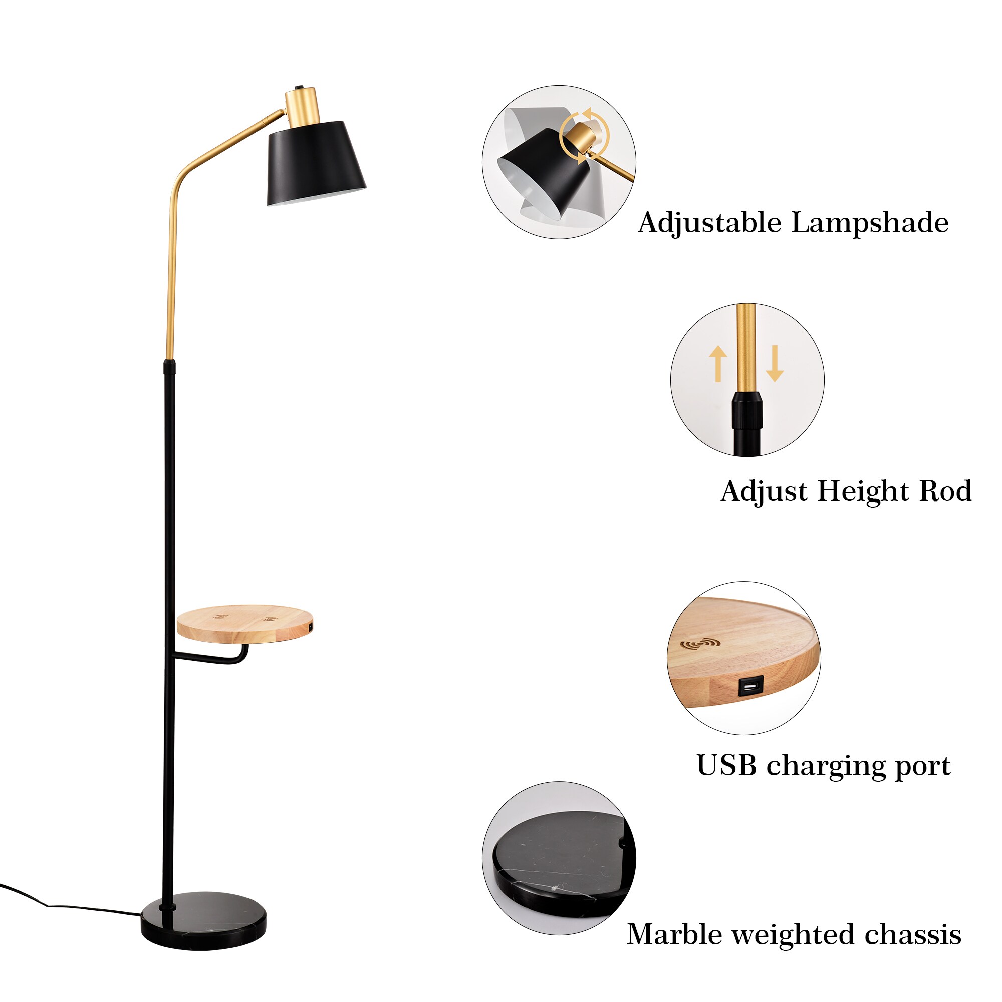 Forclover HL-1005MB floorlamps - View #5