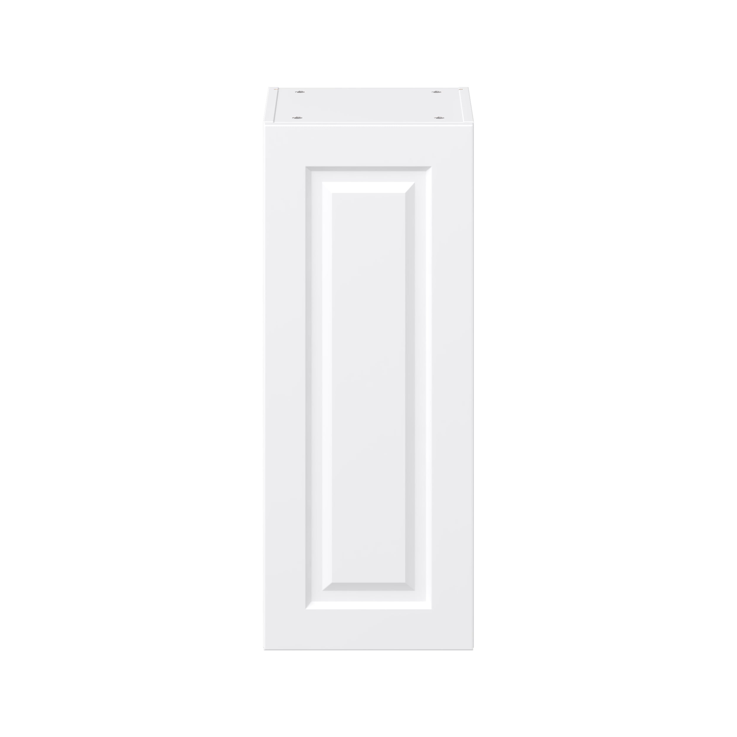 Project Source Cheyenne White 60-in W x 34.5-in H x 24.56-in D White Sink Base Ready to Assemble Cabinet (Raised Panel Square Door Style) | SB60B