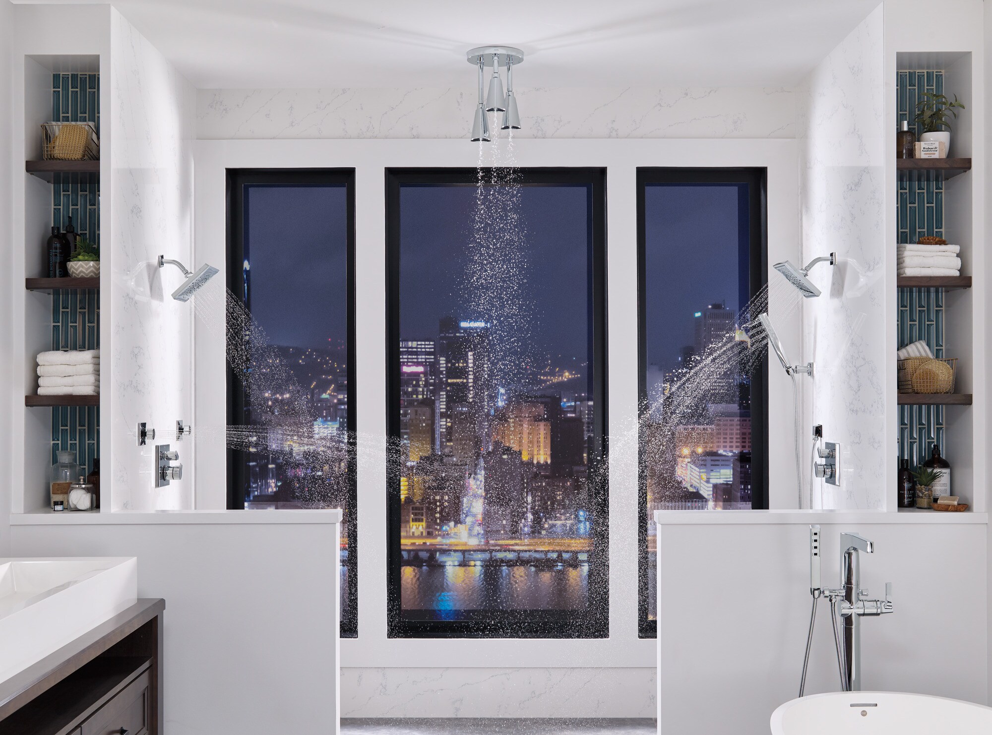 Delta T27867-RB Bath-Shower-Facc - View #5