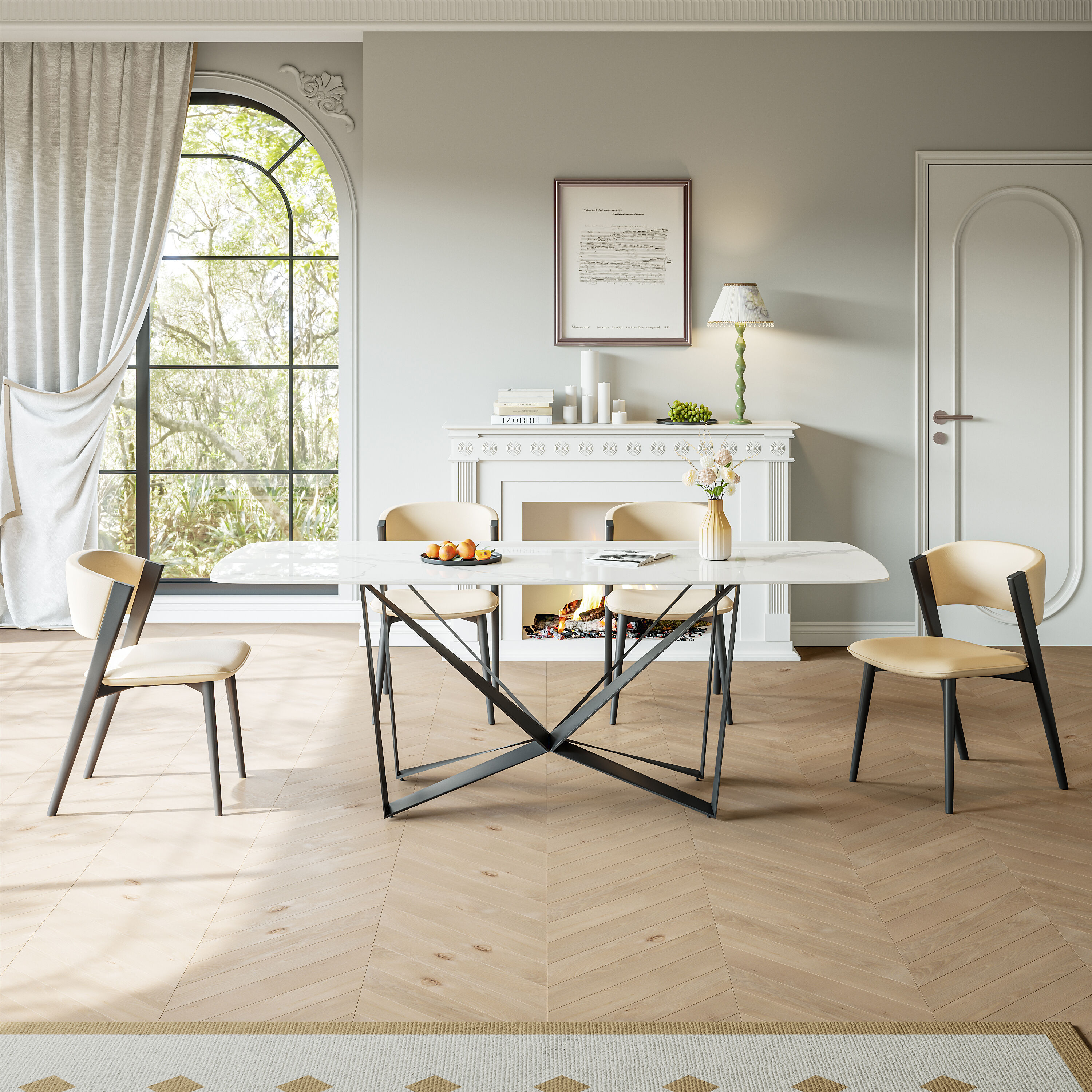  CZ266-160 Dining-Tables - View #3