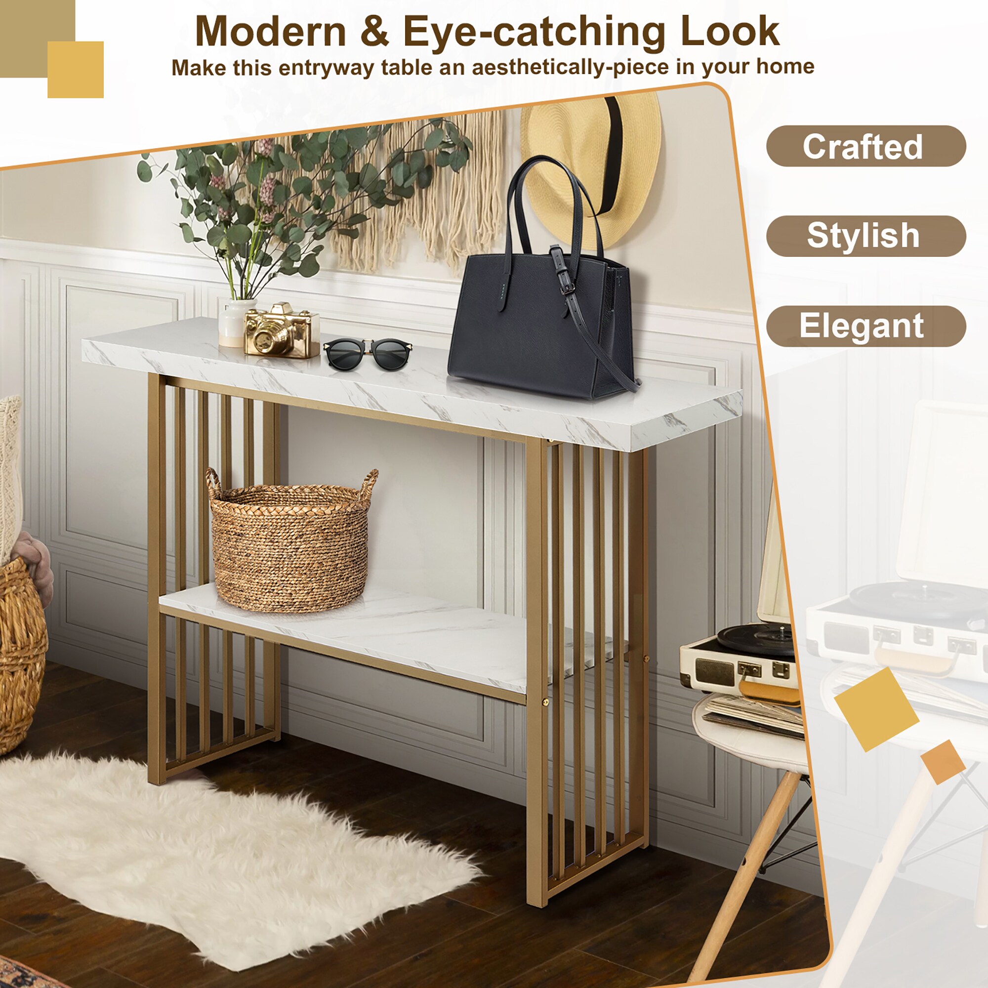 Costway SXL00132 Console-Sofa-Tables - View #4