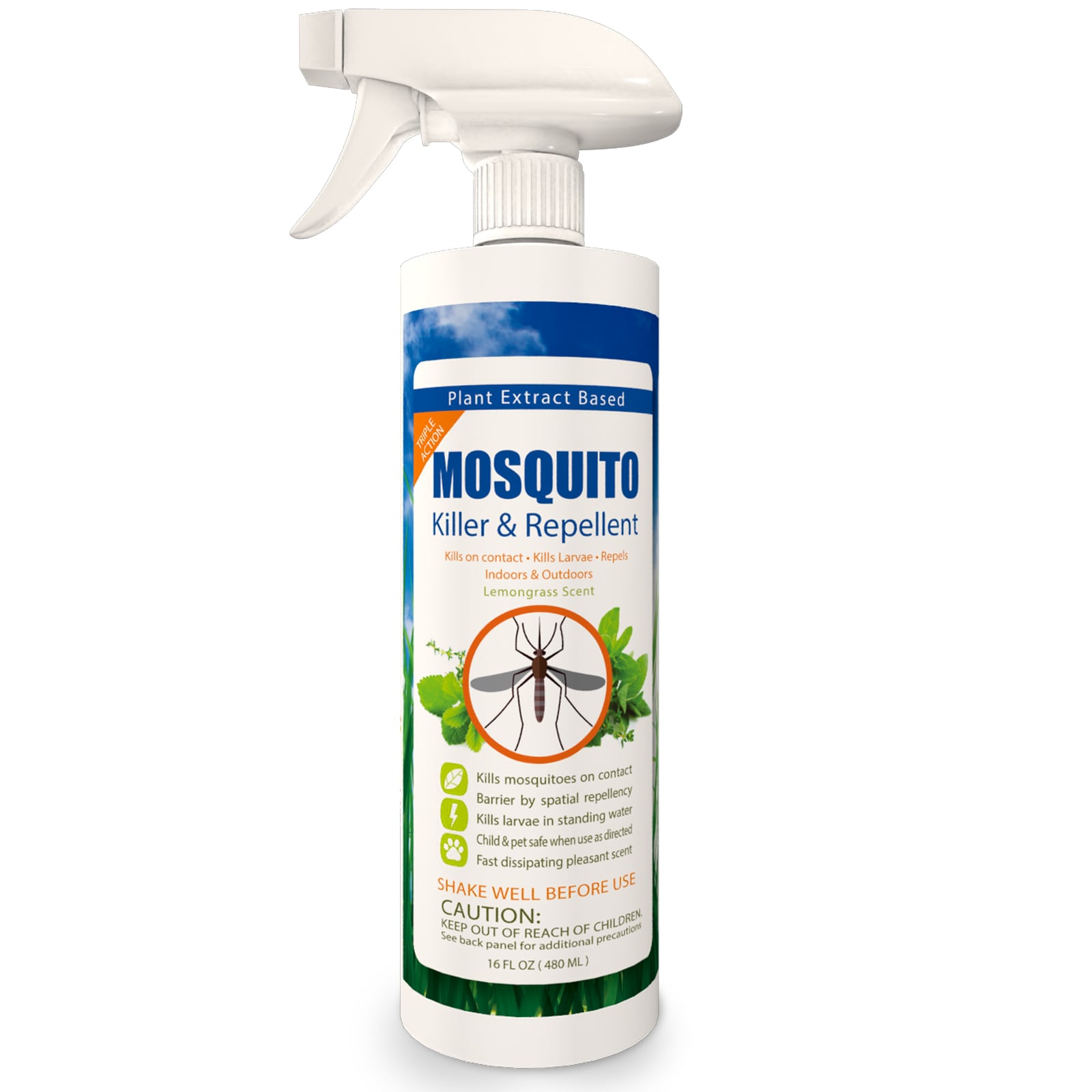 EcoVenger mosquto killer 16-oz Organic Natural Mosquito Killer in the  Pesticides department at
