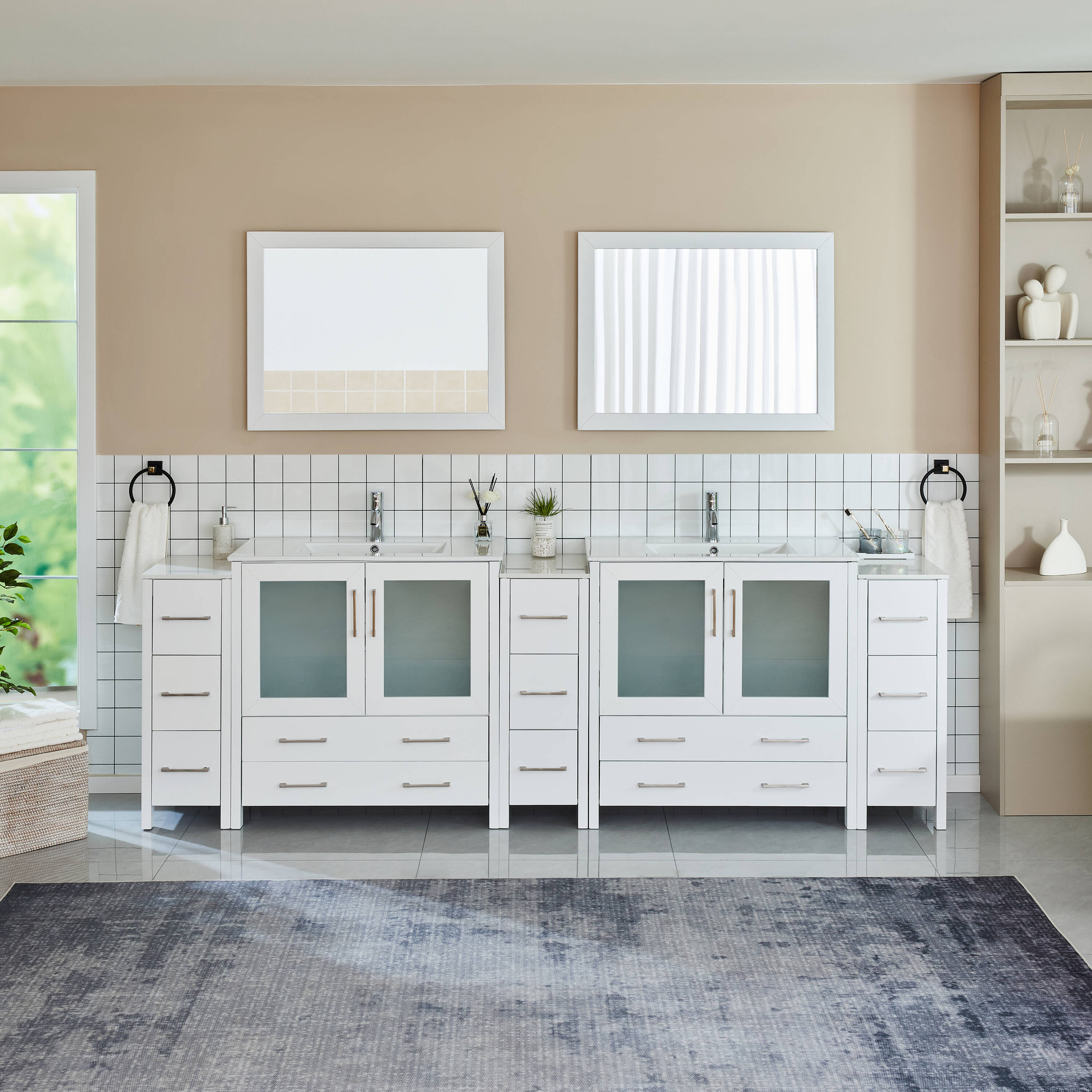 103 inch bathroom vanity discount
