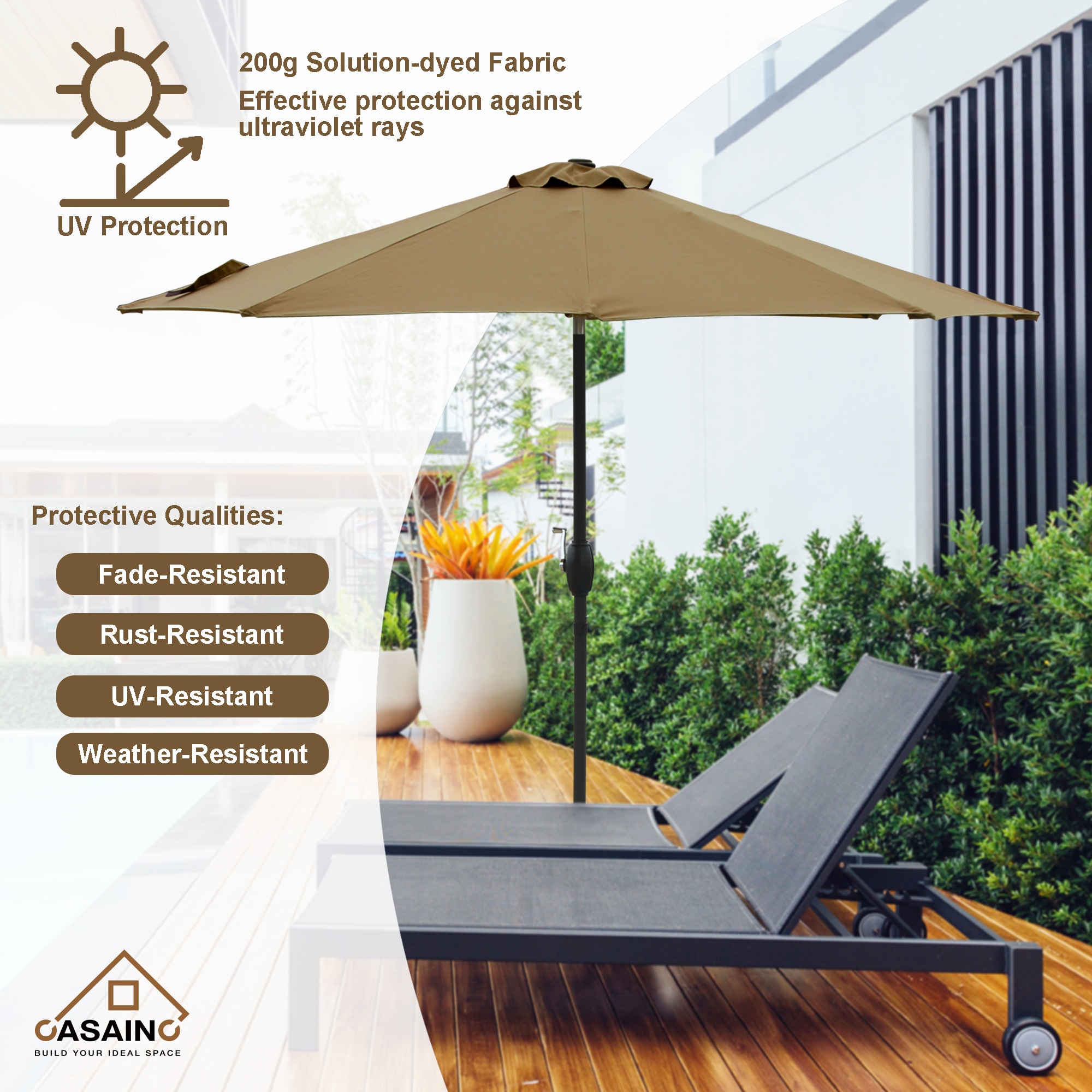 CASAINC ED-UM9H200002 Umbrellas-2 - View #2