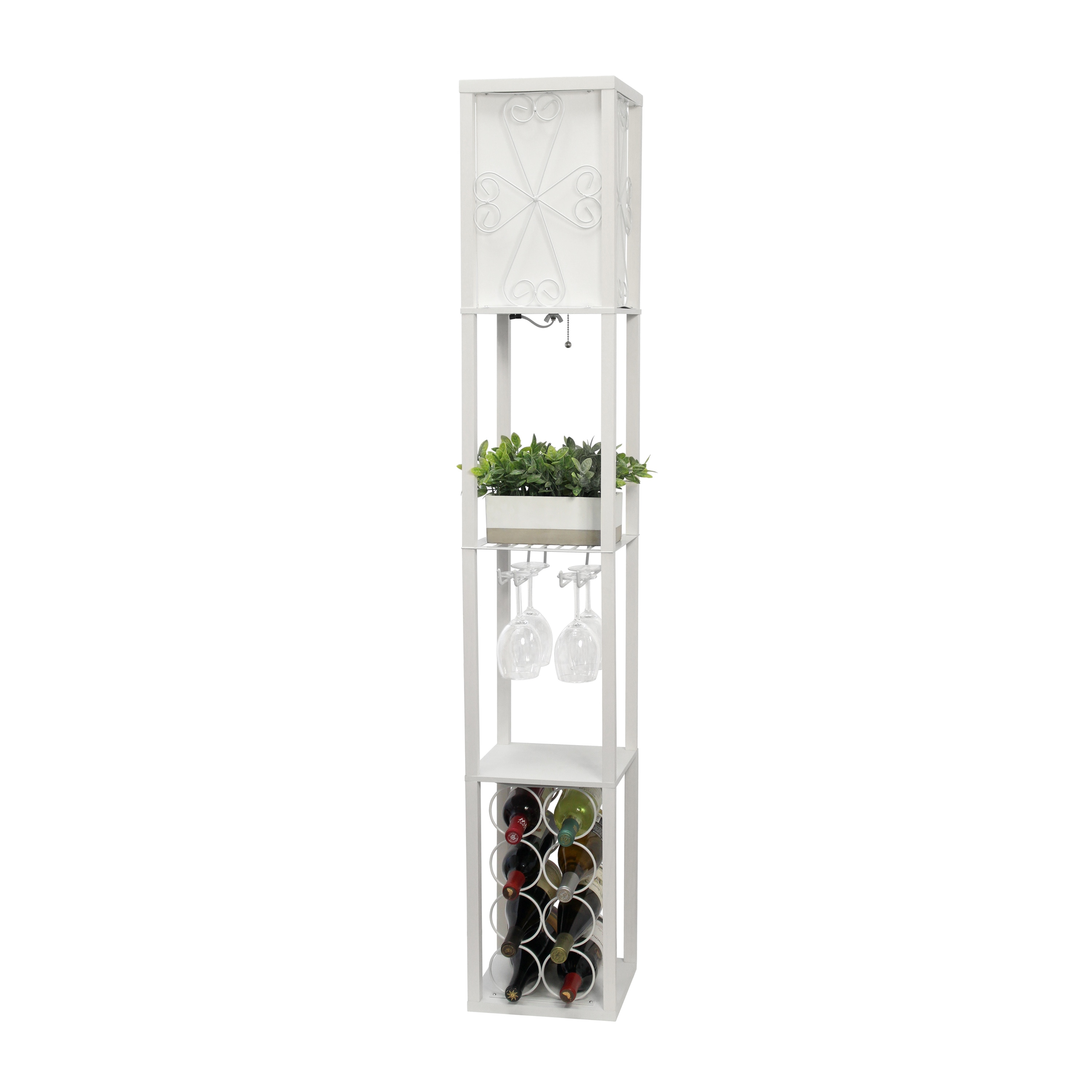 Simple Designs LF1015-WHT floorlamps - View #6