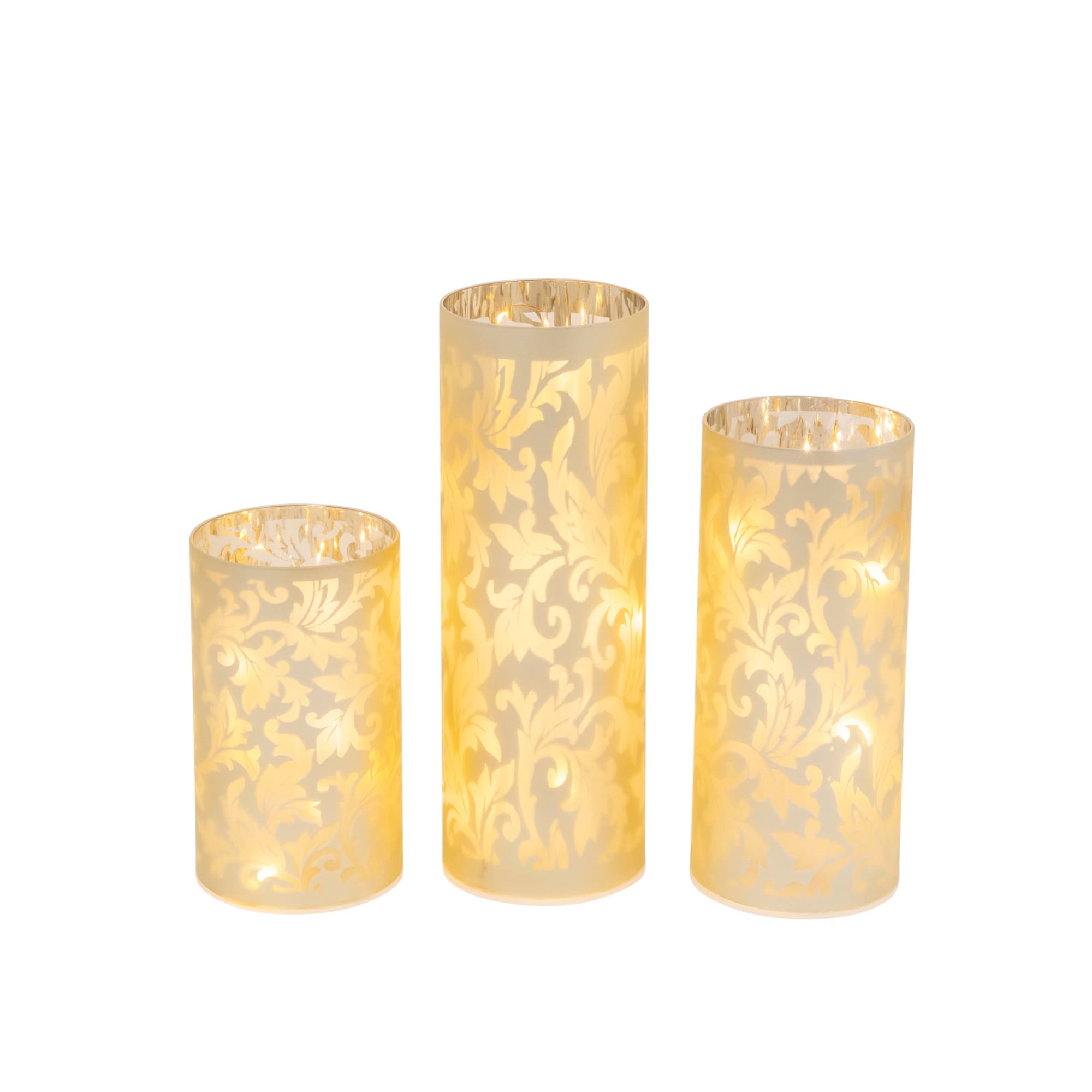 Gerson International 2544410EC 9.8-Inches Lighted Candle Candle Battery-operated Christmas Decor