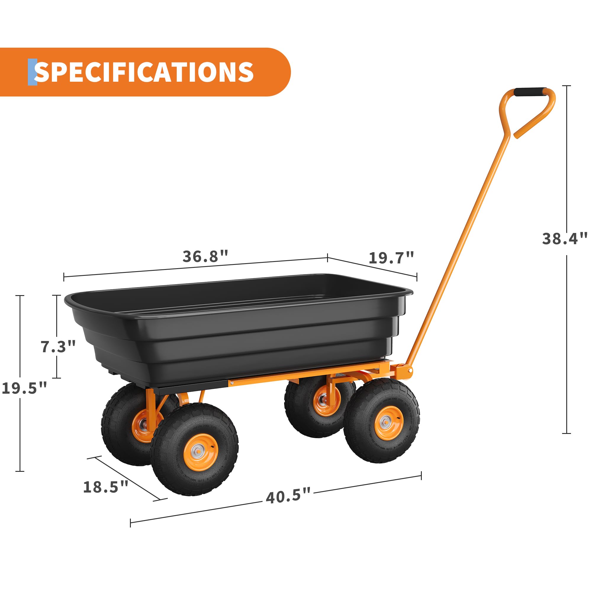 Garvee LYU01PHO-333EJ5IU Yard-Carts - View #6