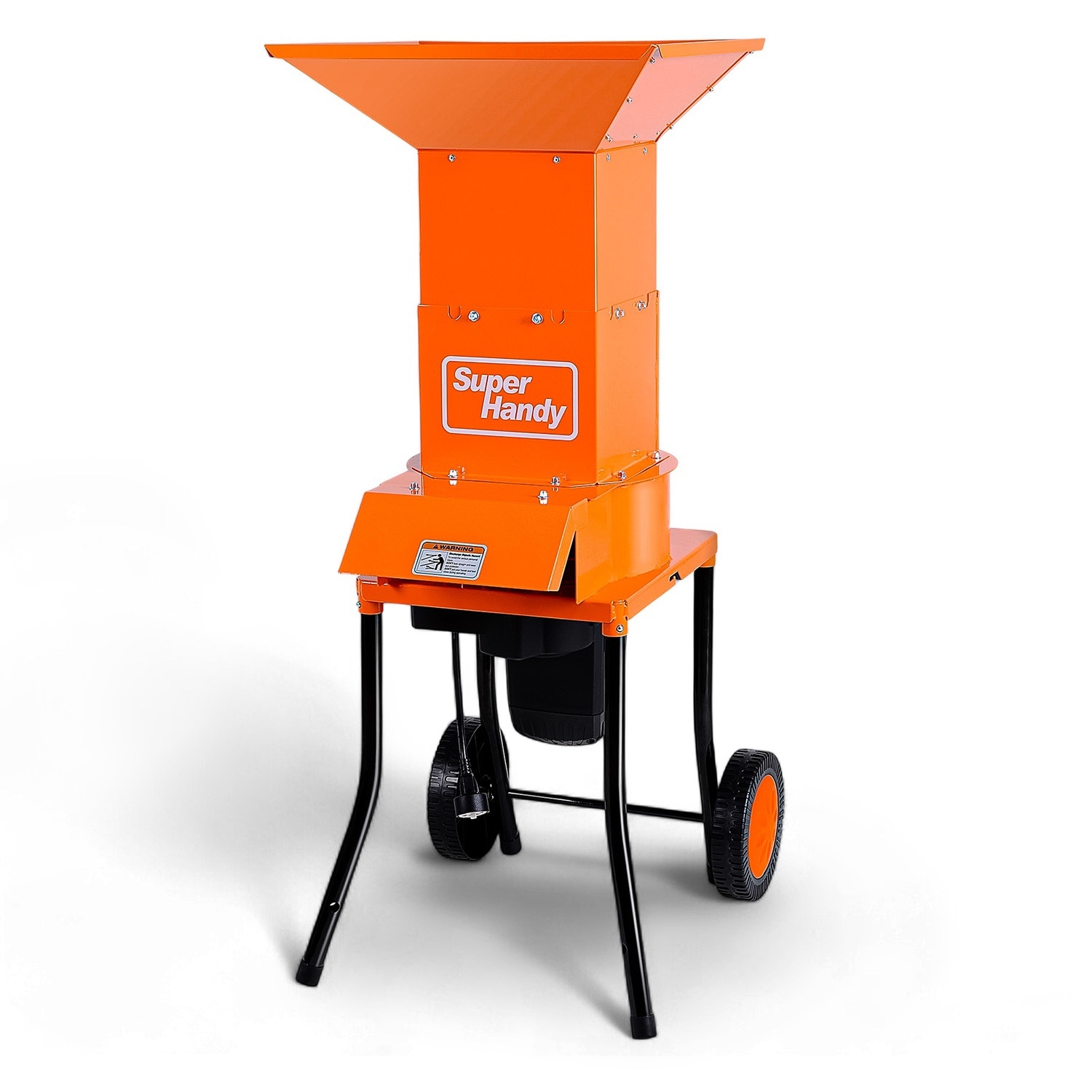 SuperHandy GUO056 Electric Leaf Mulcher Shredder 15 -Amp 11-in Electric Leaf Mulcher