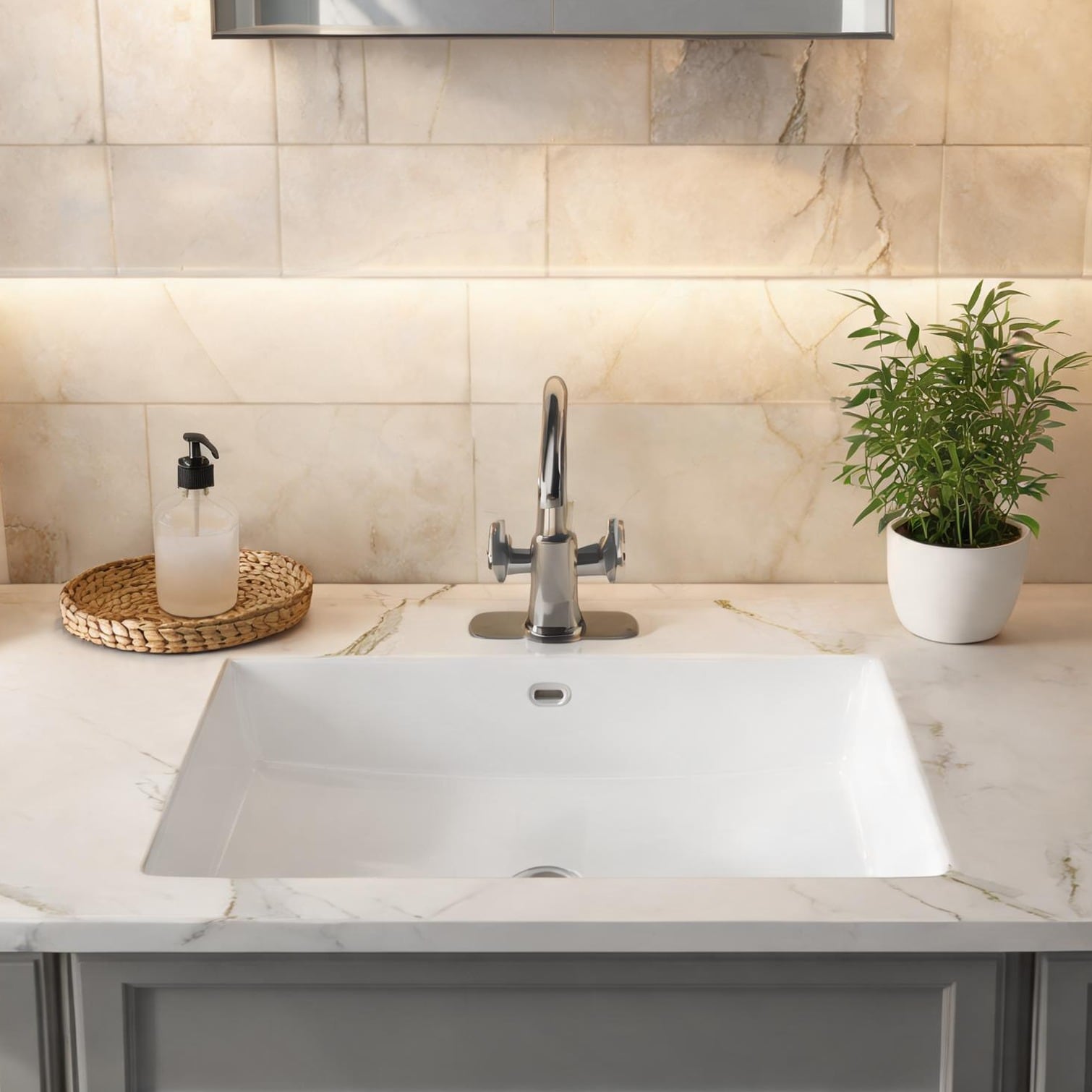 chillscreamni - Ceramic Bathroom Vanities for Outdoor Space 28 in with Practical Everyday Use