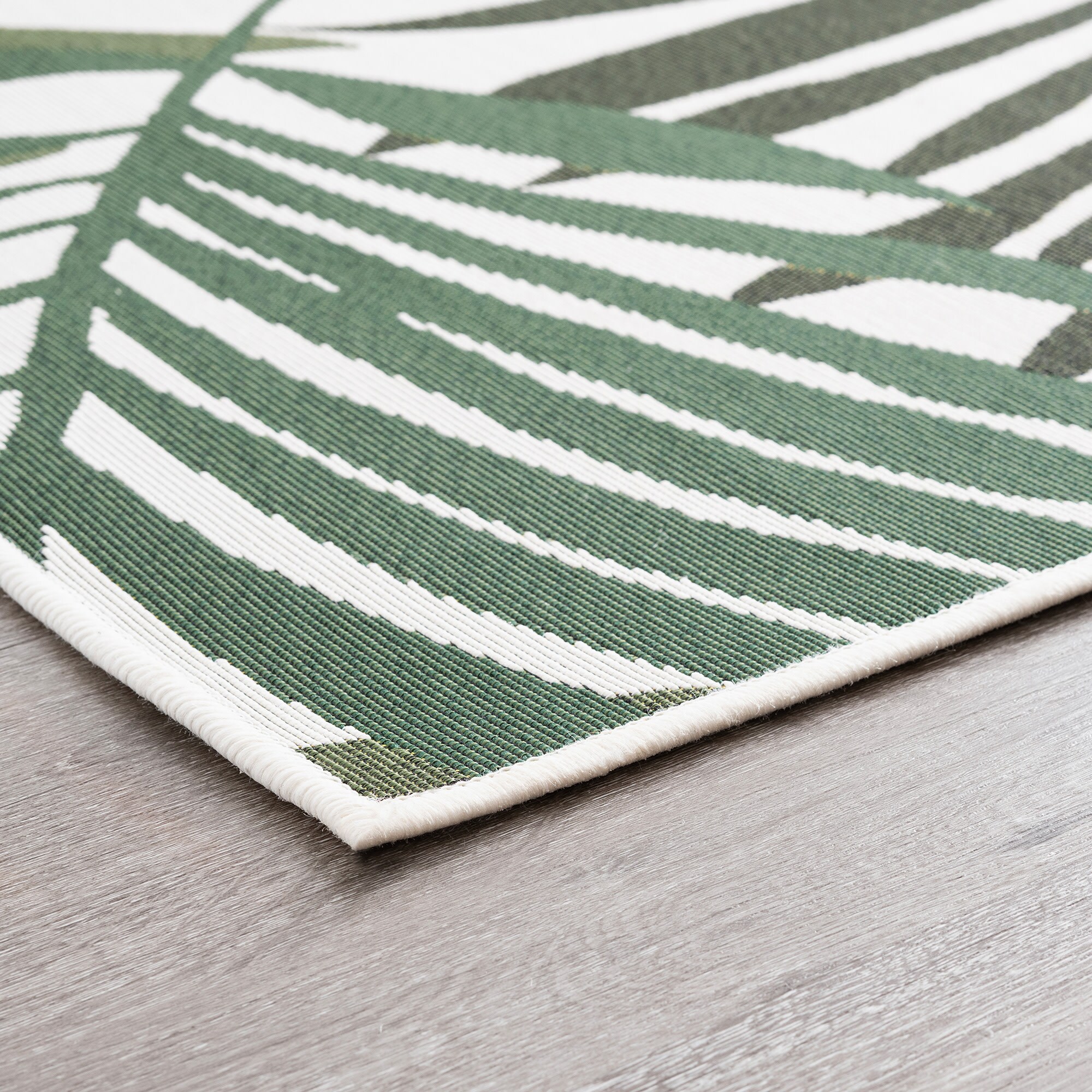 Tayse Stunning 2 X 3 (ft) Cream Indoor/Outdoor Floral/Botanical Coastal ...