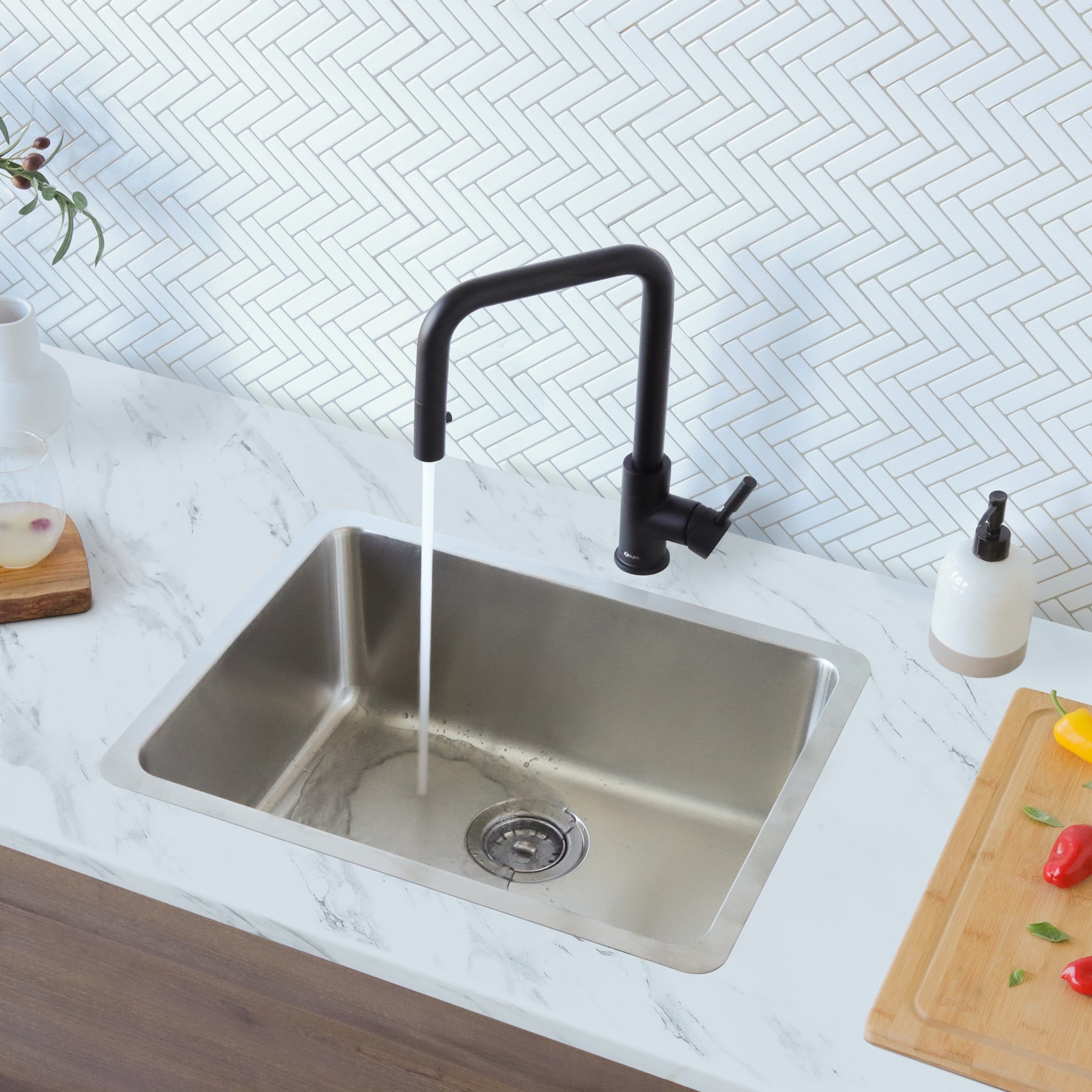 Stylish S-203T1 Kitchen-Sinks - View #2