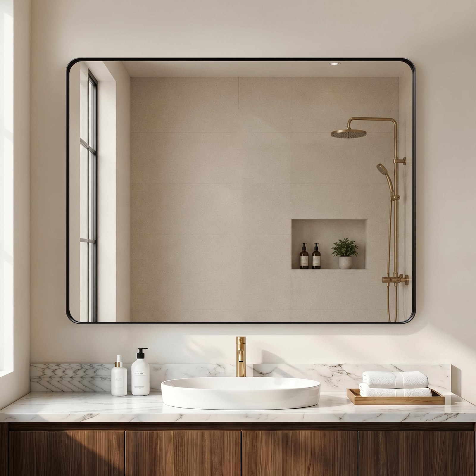 LAIFUCAM LLA0710A062 Framed-Bath-Mirrors - View #3