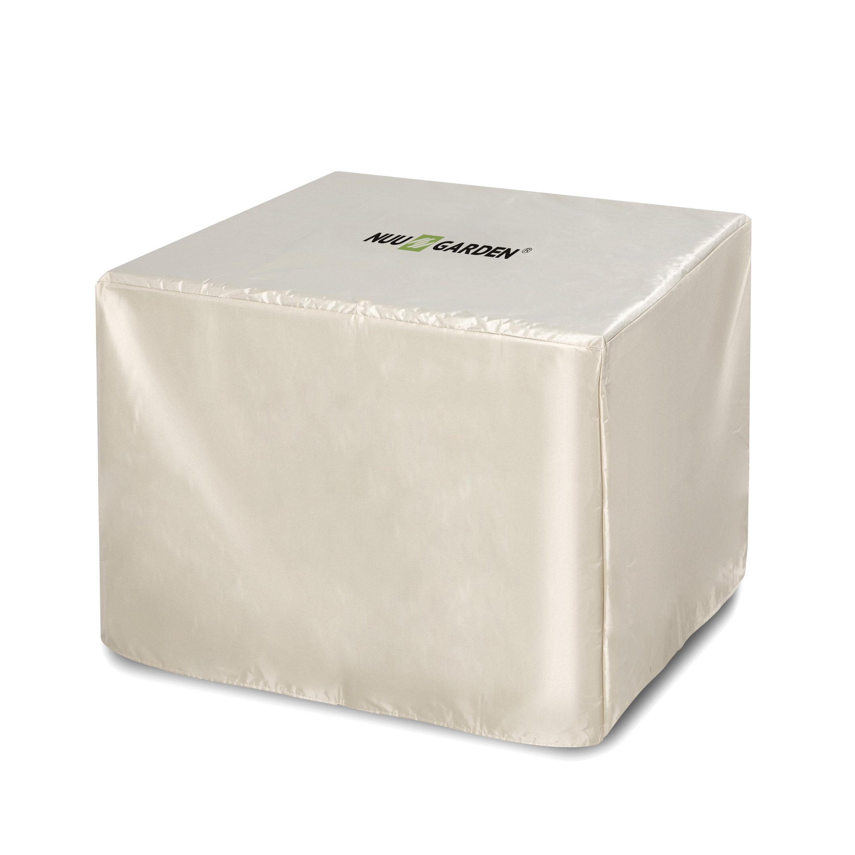 Nuu Garden TBB134 Fire Pit Cover 34.7-in Beige Rectangle Firepit Cover