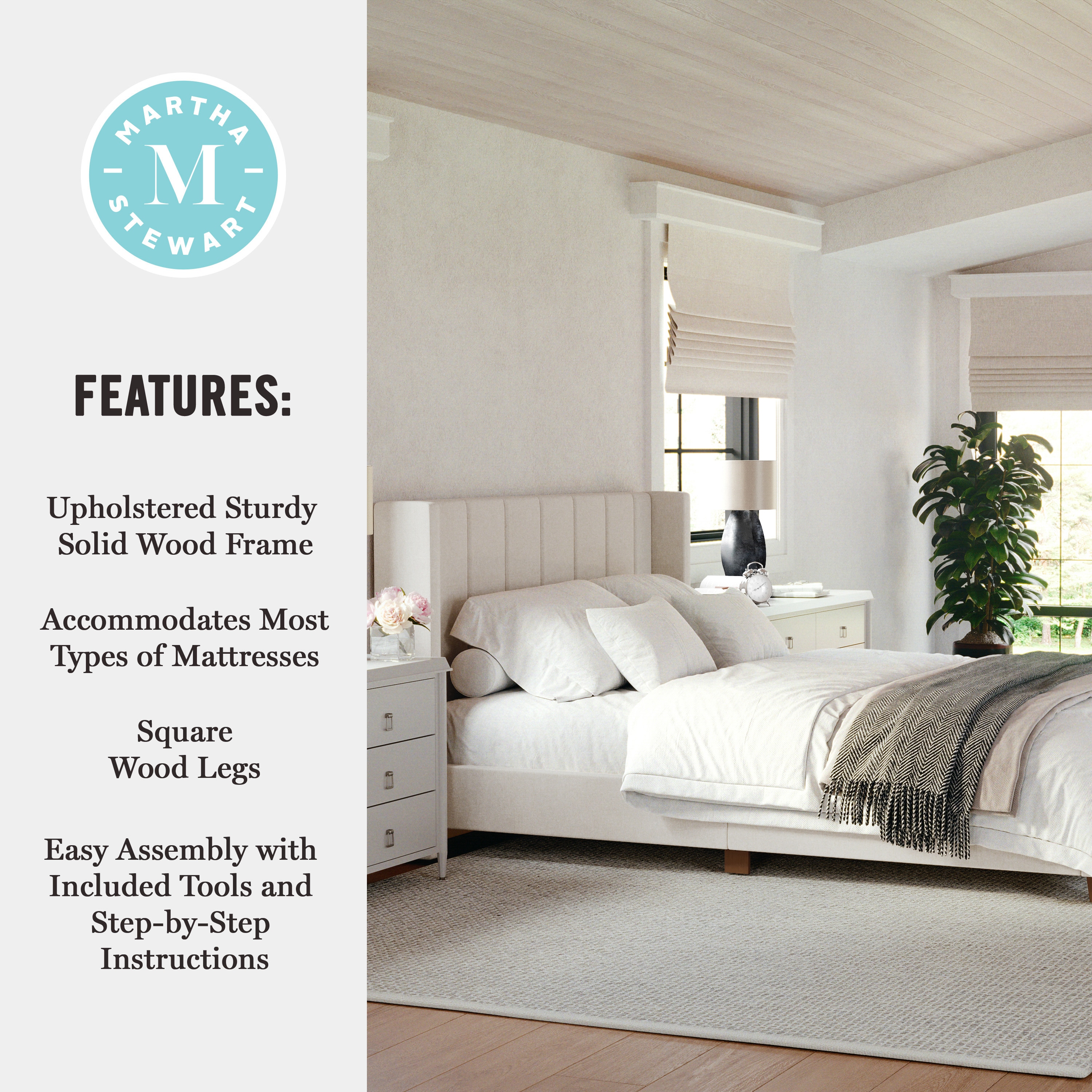 Martha Stewart 196861086335 beds - View #4