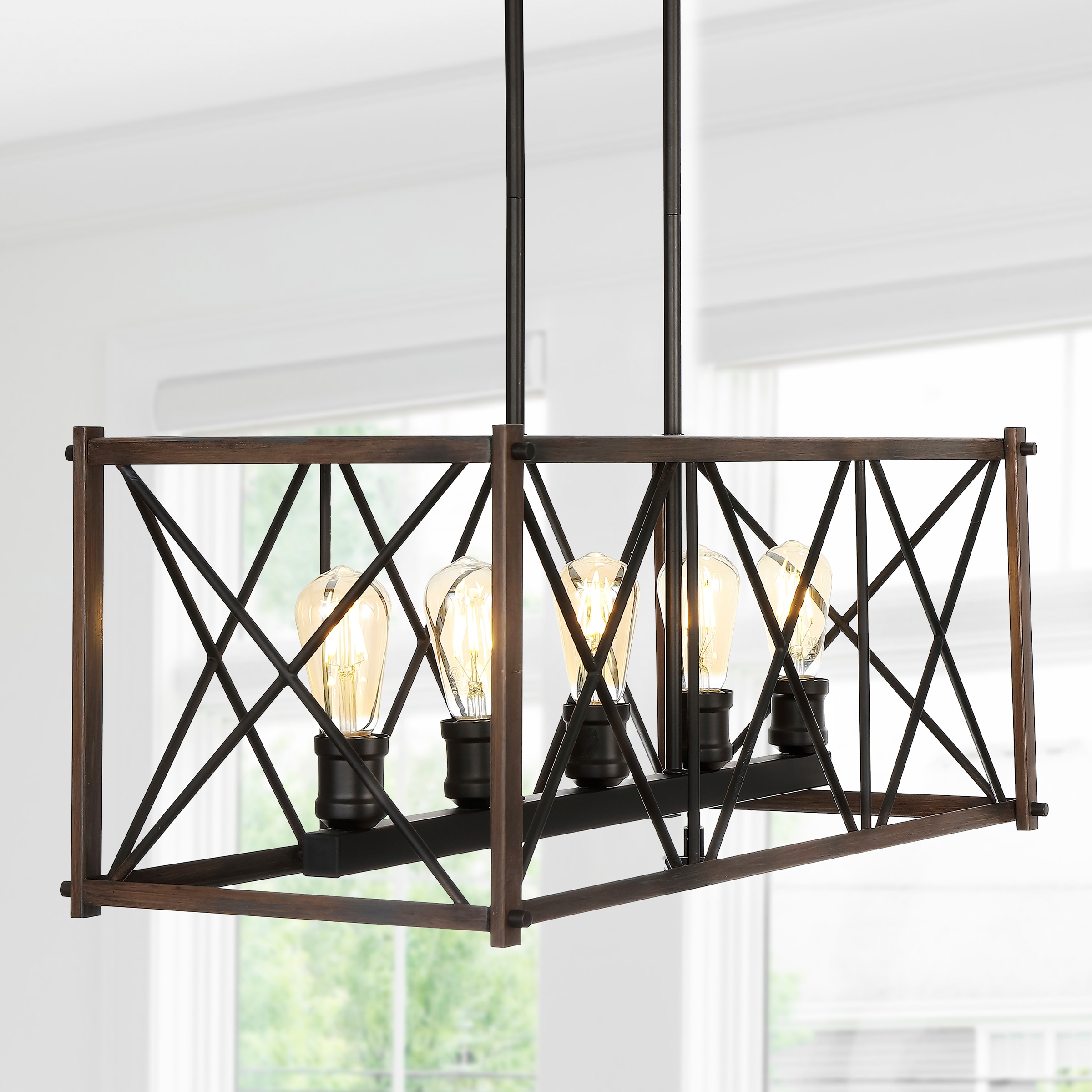 Galax Rustic French Country Cottage Pendant Lighting At Lowes Com   40595270 