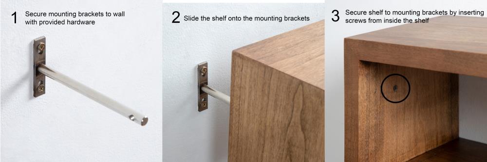 Kate and Laurel 218124 Wall-Mounted-Shelving - View #7