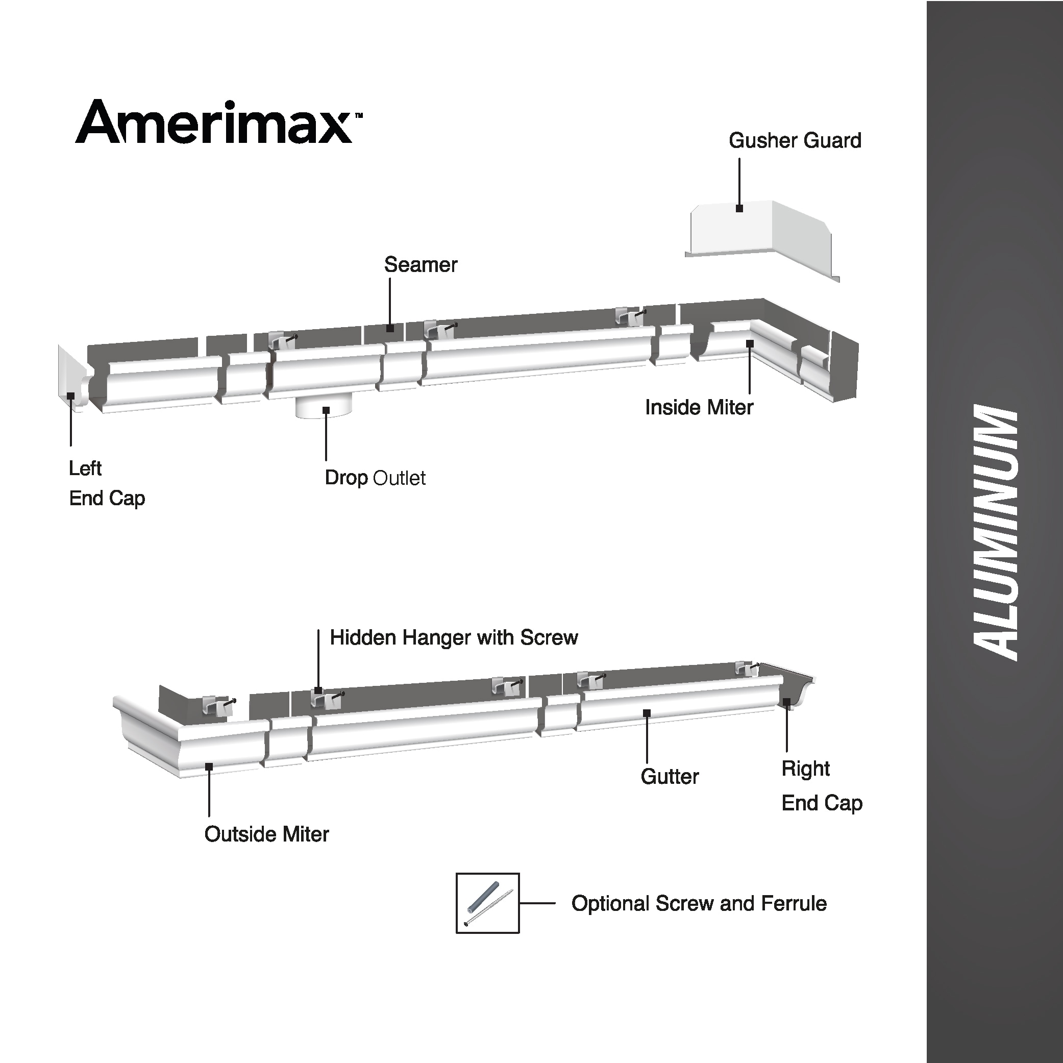 Amerimax 2601000120 Downspout-Components - View #5