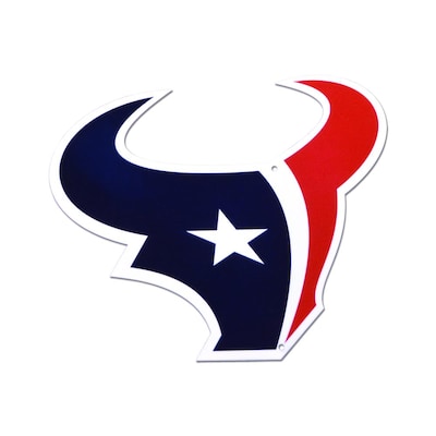 Authentic Street Signs Houston Texans 24-in x 24-in Metal Blank